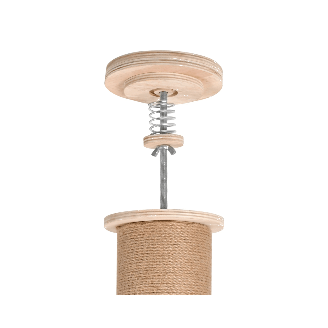 3 Advwin Cat Tree Floor To Ceiling Scratching Post 255cm-265cm, 3 of 8