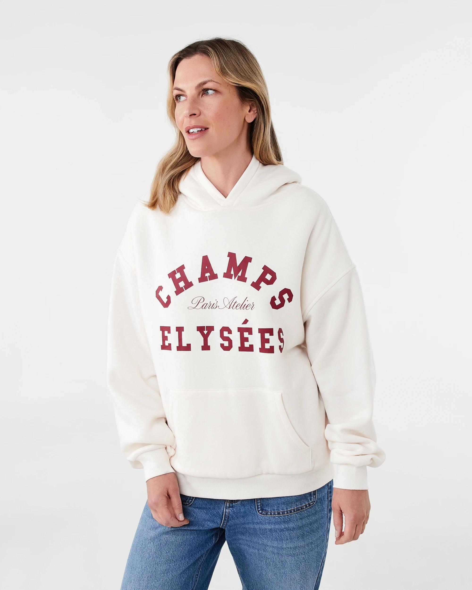 1 Sherpa Lined Graphic Hoodie Champ Elys, 1 of 7
