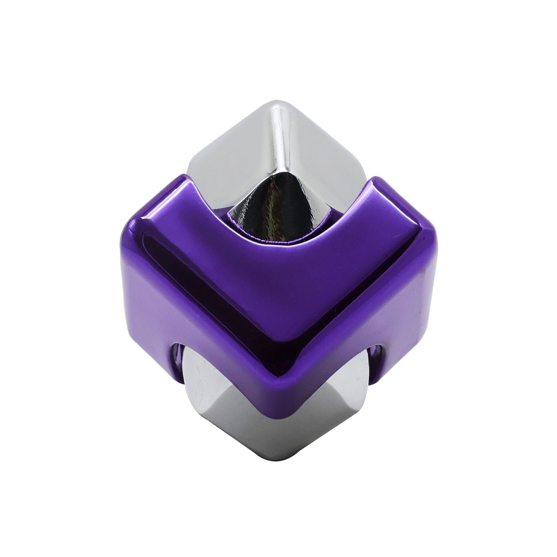 4 Trend Hub Spinning Metal Fusion Orbit Cube - Assorted, 4 of 5