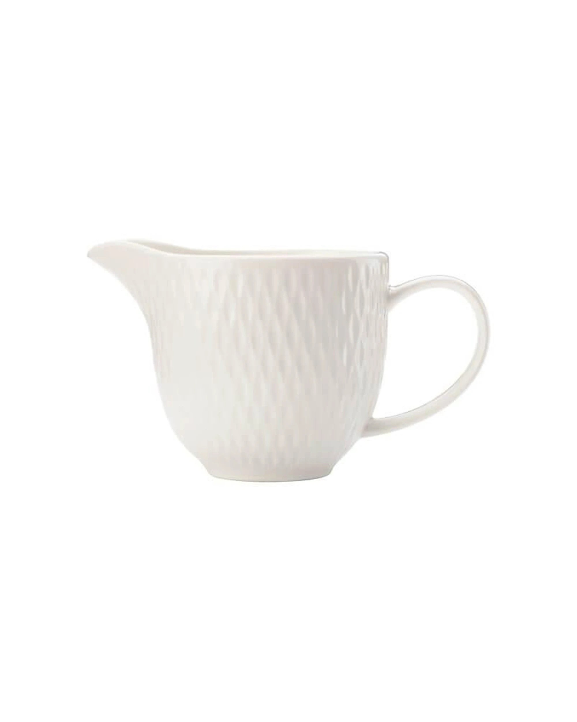 1 Maxwell & Williams Basics Diamonds Creamer 190ml  Serveware - White, 1 of 3