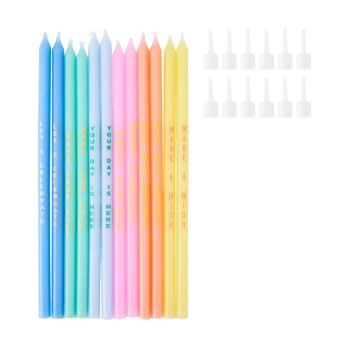 2 12 Pack Tall Celebration Candles, 2 of 4