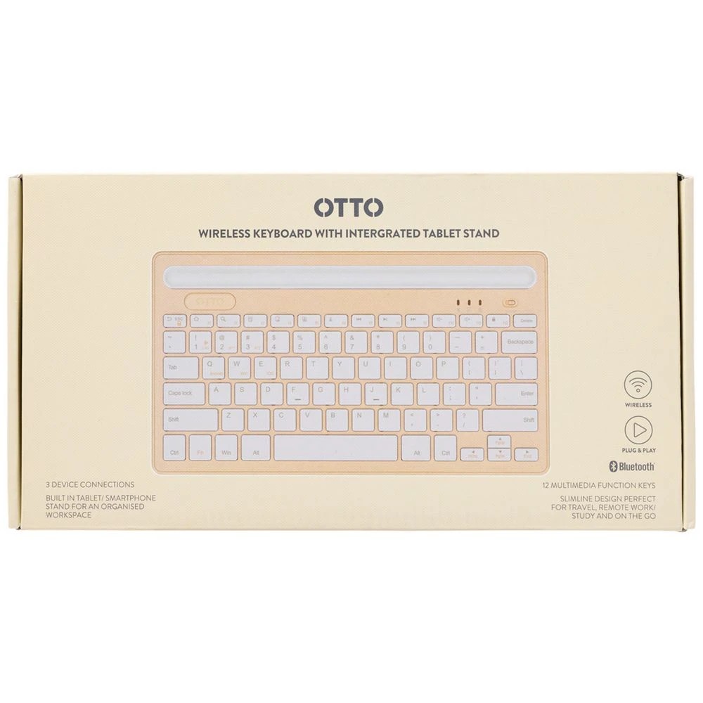 5 Otto On The Go Wireless Keyboard Tan, 5 of 7