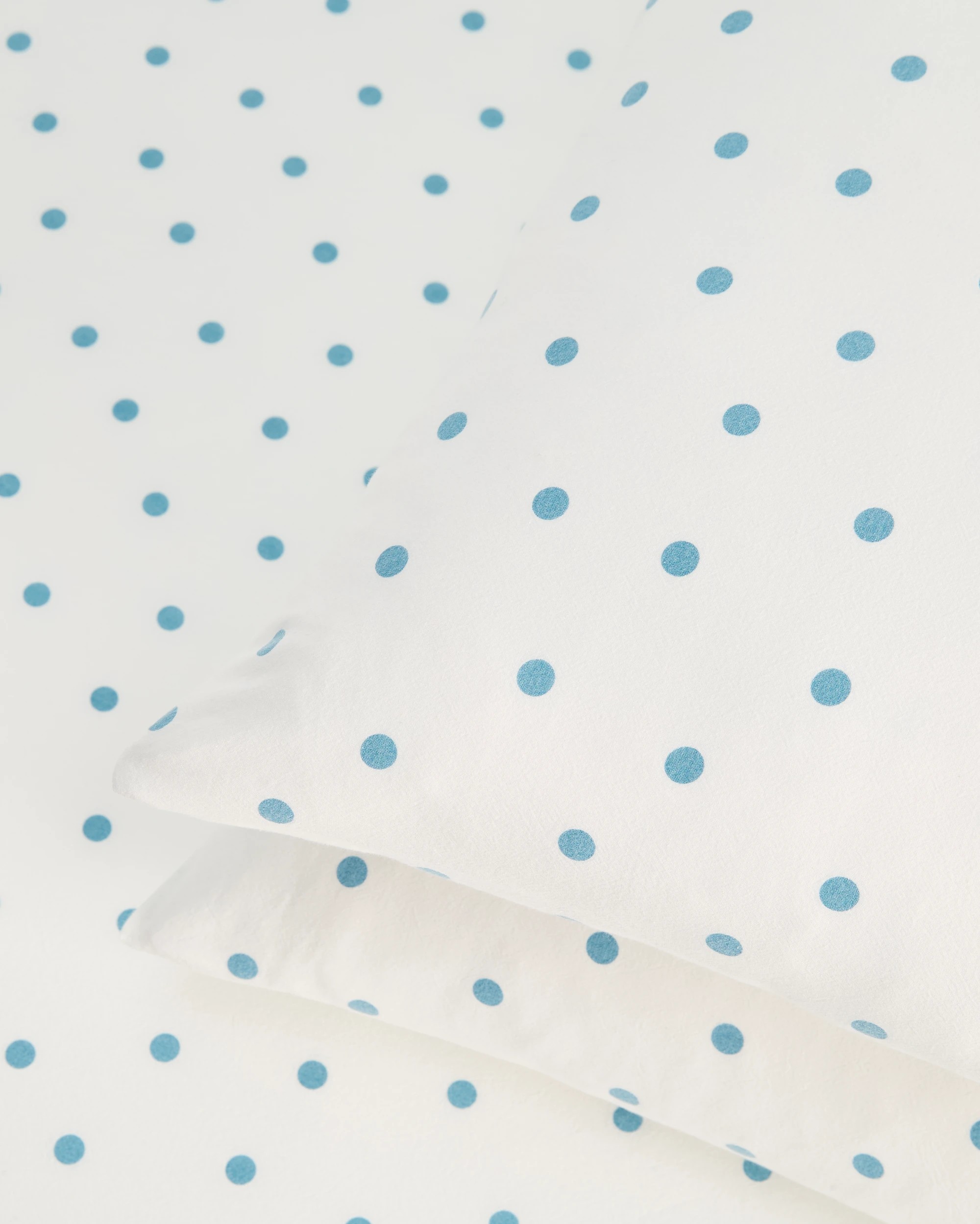 2 Arlo Polka Dot Stonewash 2 Pack Cotton Standard Pillowcase - One Size - Blue, 2 of 3