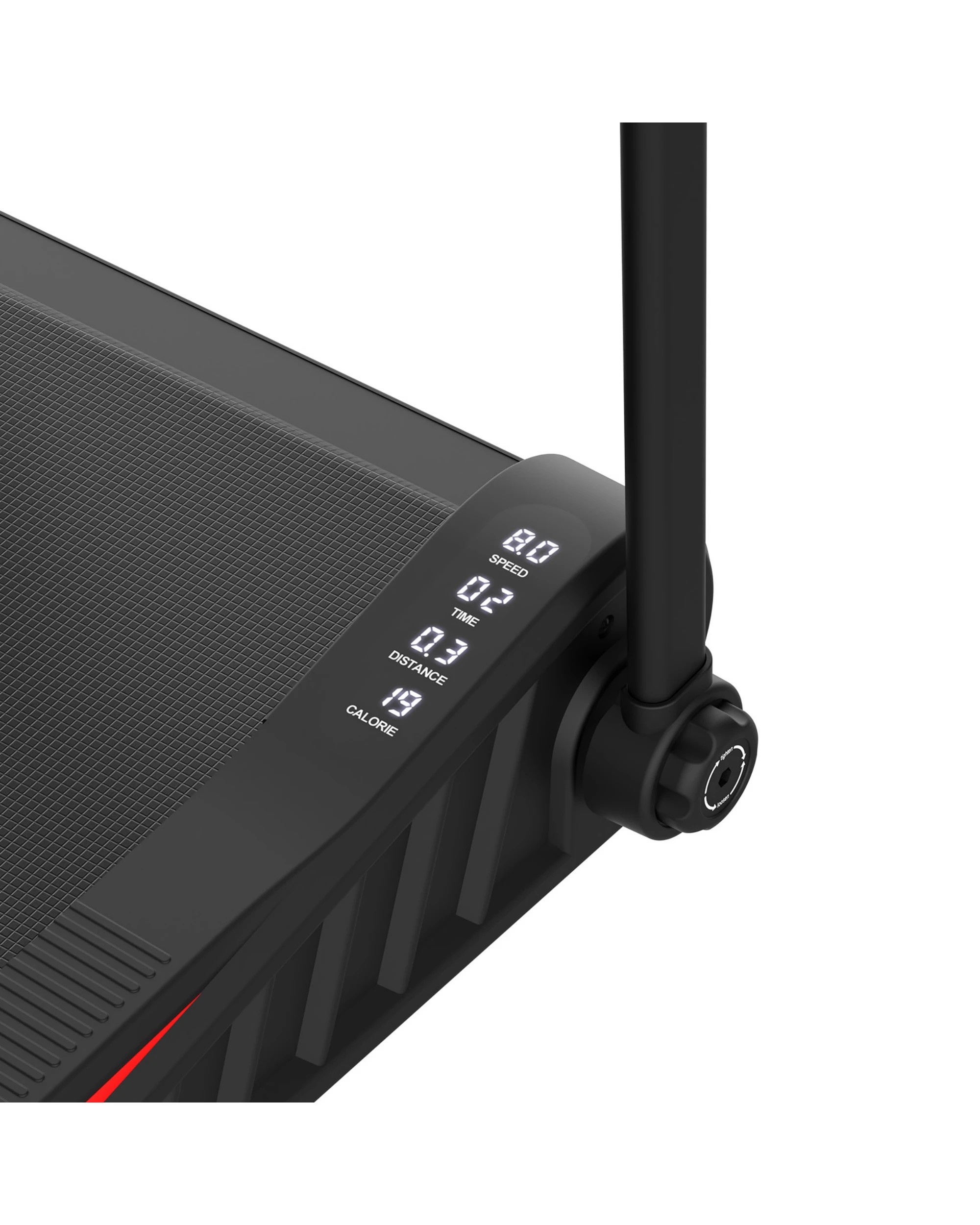 4 Advwin Incline Treadmill Under Desk Walking Pad Black - Black, 4 of 6