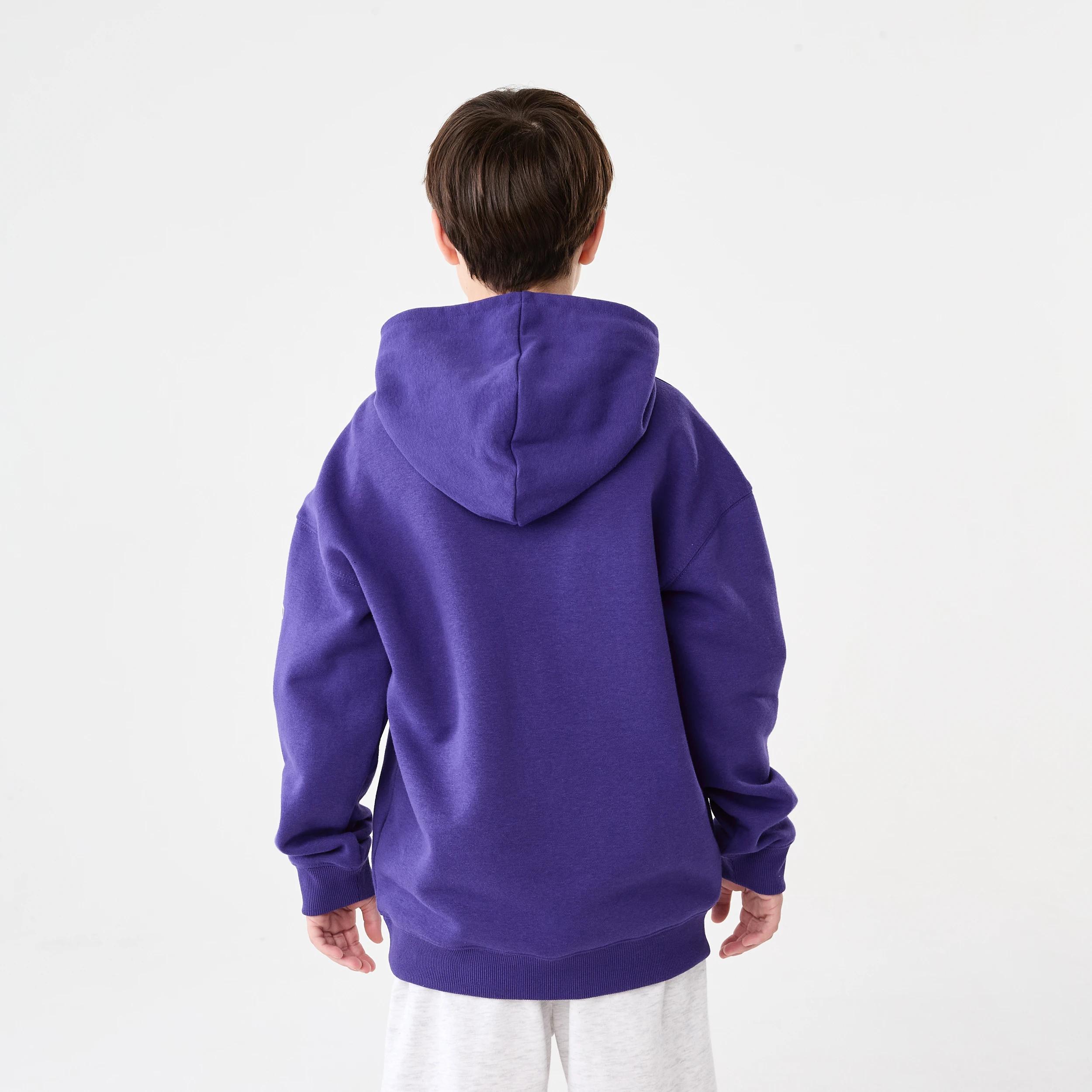 3 Official NBA Kids Hoodie PUPLE LAKERS HOODIE, 3 of 9
