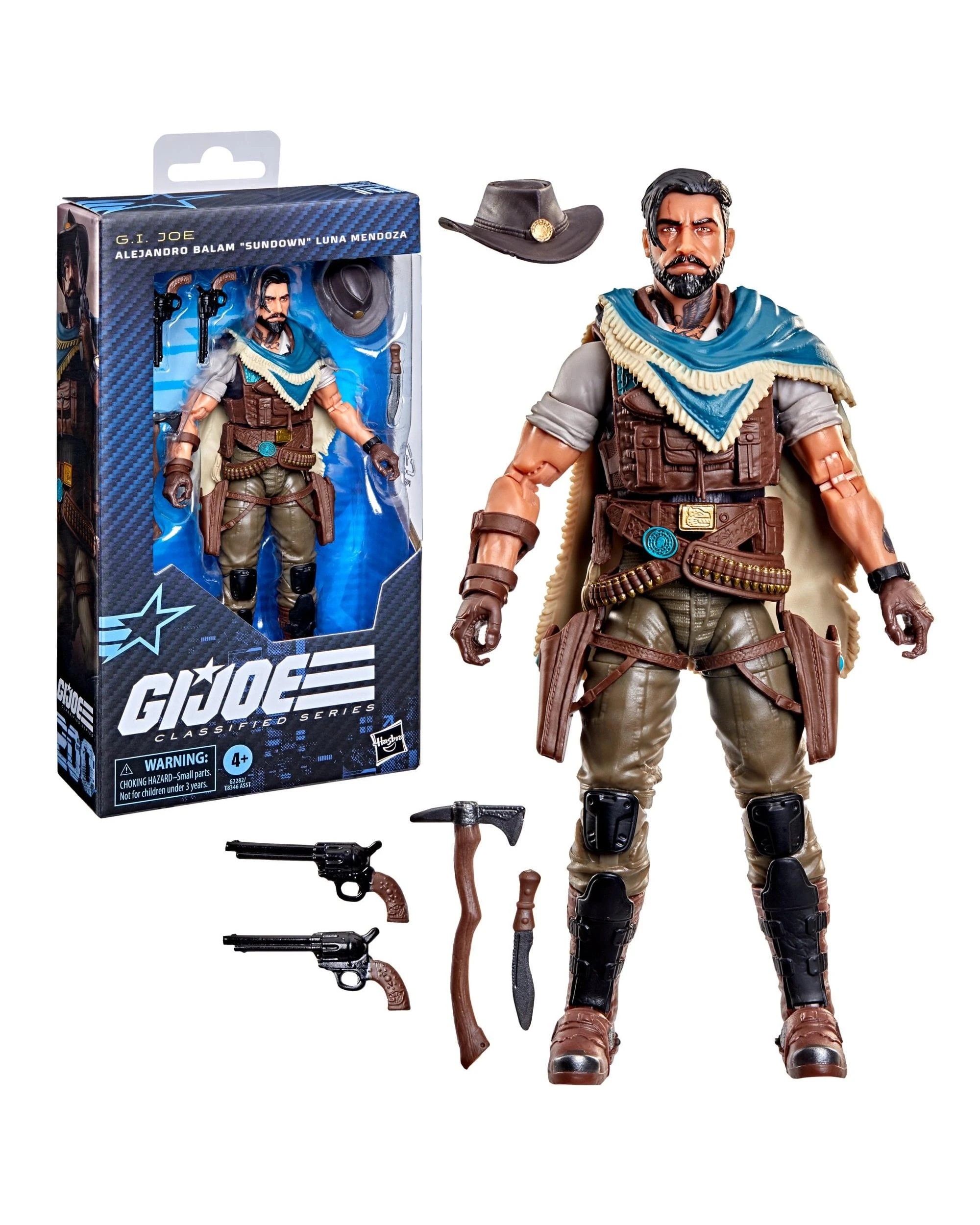1 G.I. Joe Classified Series: #200 Alejandro Balam "Sundown" Luna Mendoza Action Figure, 1 of 6