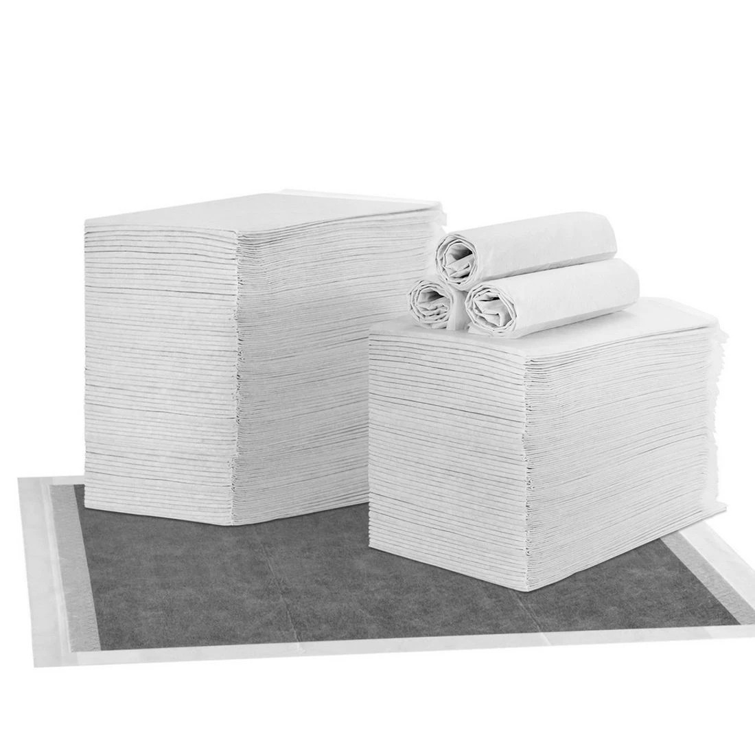 1 i.Pet Pet Training Pads 200pcs 60x60cm
 - grey, 1 of 4