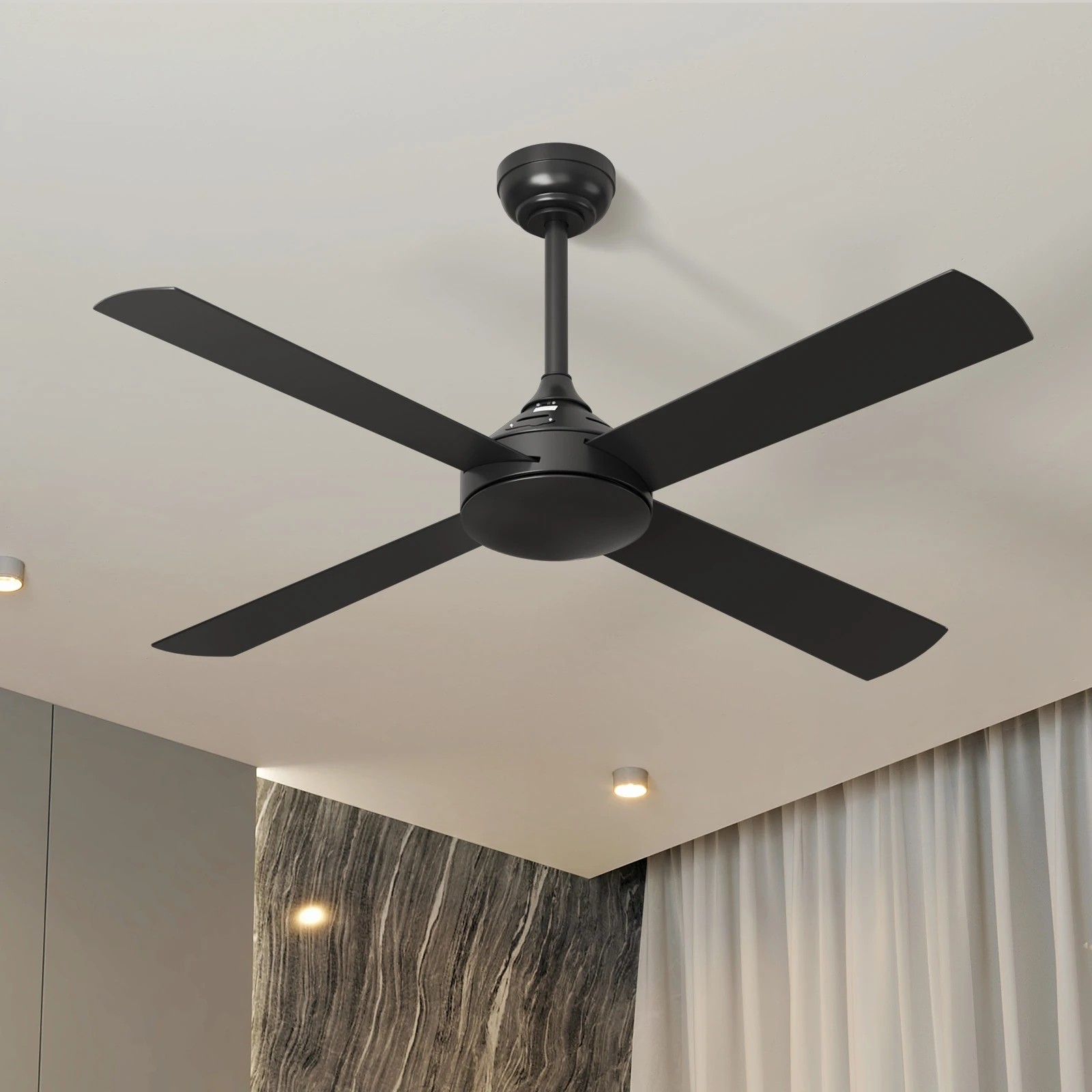 3 Vevare 52" Ceiling Fan AC Motor with Remote Control, 3 of 10