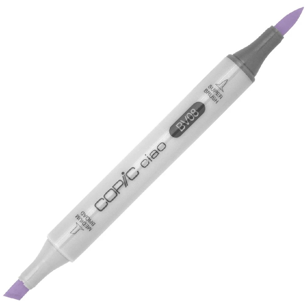 1 Copic Ciao Dual Nib Marker BV08 Blue Violet, 1 of 3