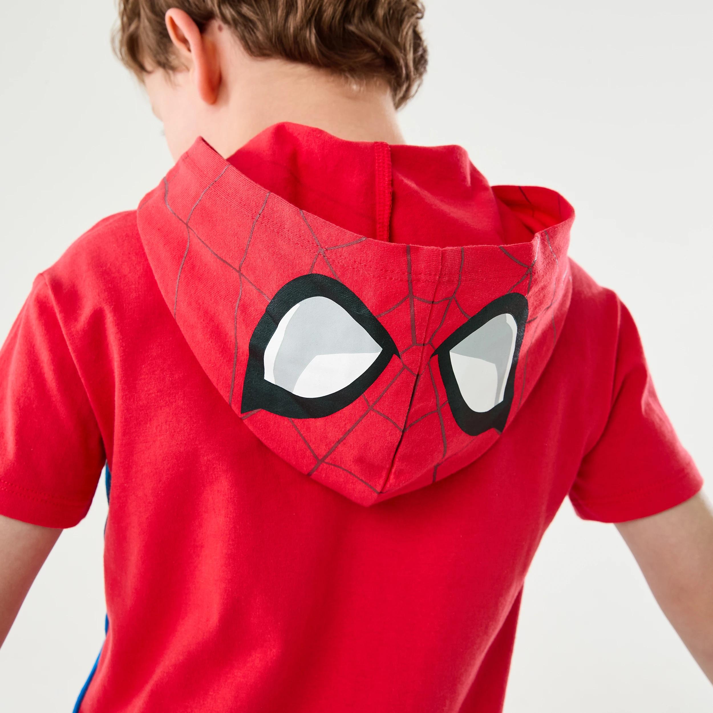 5 Spider-Man License Character Hooded Mesh T-shirt SPIDERMAN, 5 of 8