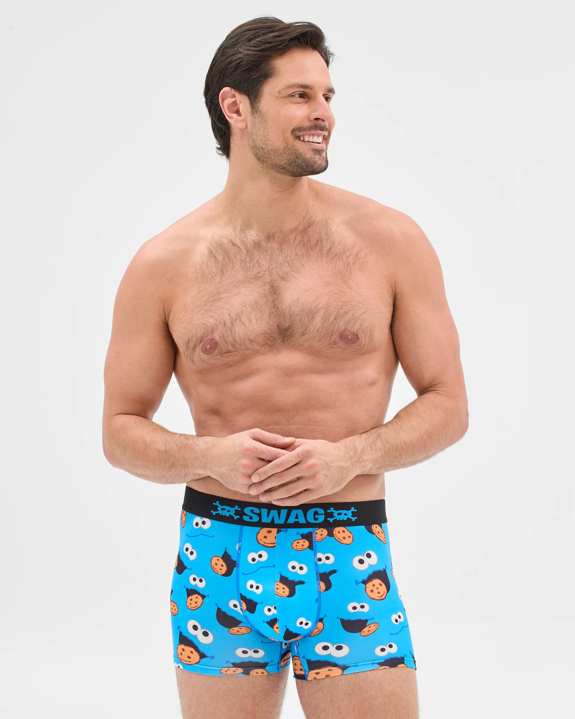 2 Cookie Monster Trunks - Swag BLUE, 2 of 5