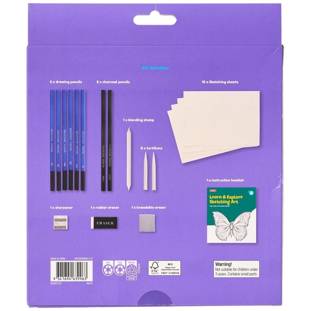 3 Kadink Learn and Explore Sketching Set, 3 of 4