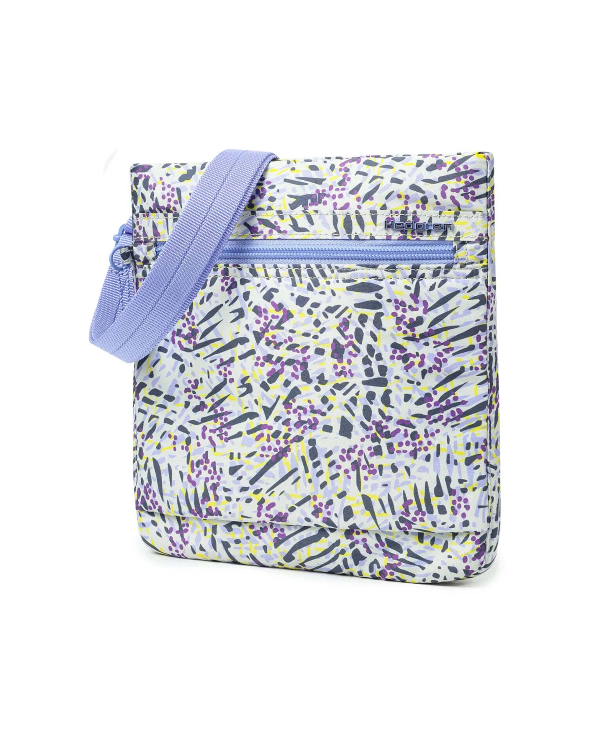 4 Hedgren Leonce Small Vertical Crossbody Bag with RFID Secure Design Jungle Print - Multi, 4 of 7