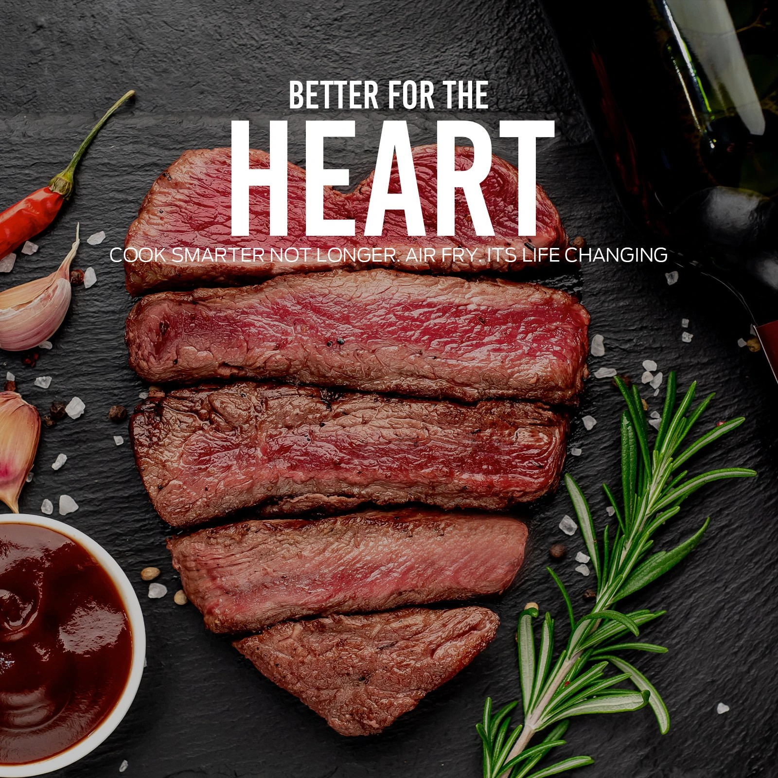 5 Kitchen Couture Dual View 2 x 5 Litre Air Fryer 6 Programs Stainless Steel - Silver, 5 of 10