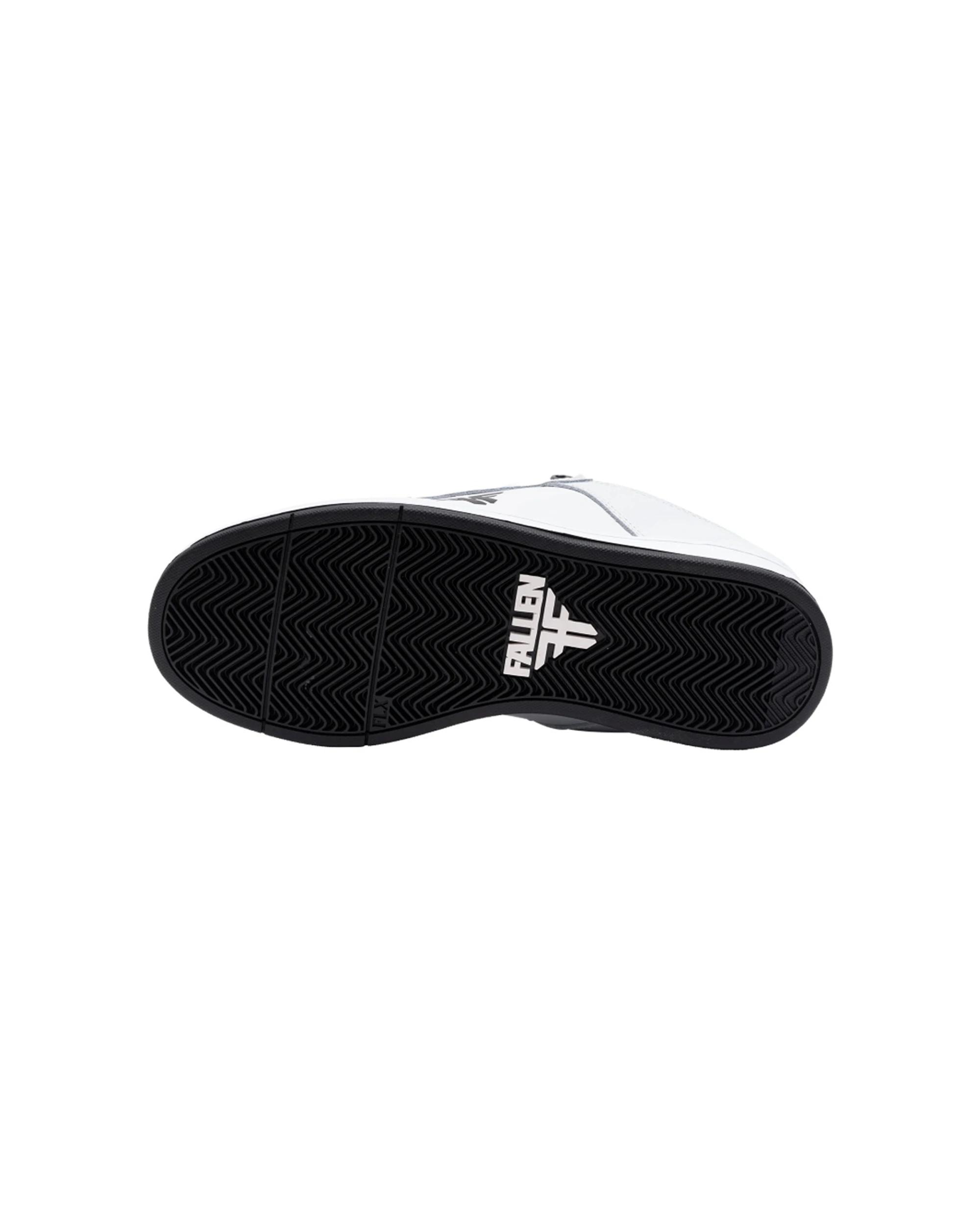 6 Fallen Footwear Heritage Skate Men's Shoe Cupsole Performance Wear WHITE/BLACK/CHECKER, 6 of 6