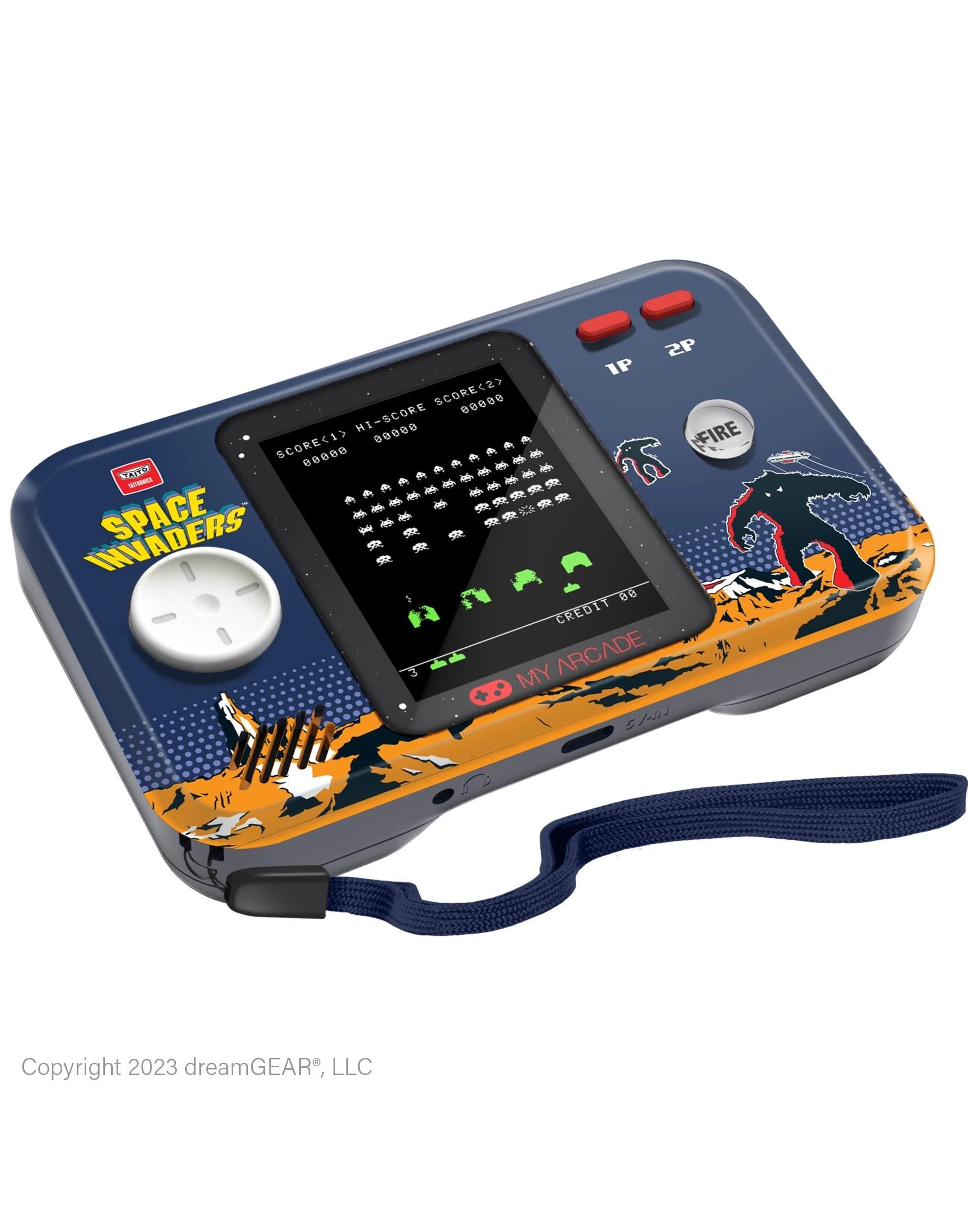 3 My Arcade Space Invaders Pocket Player Pro, 3 of 9