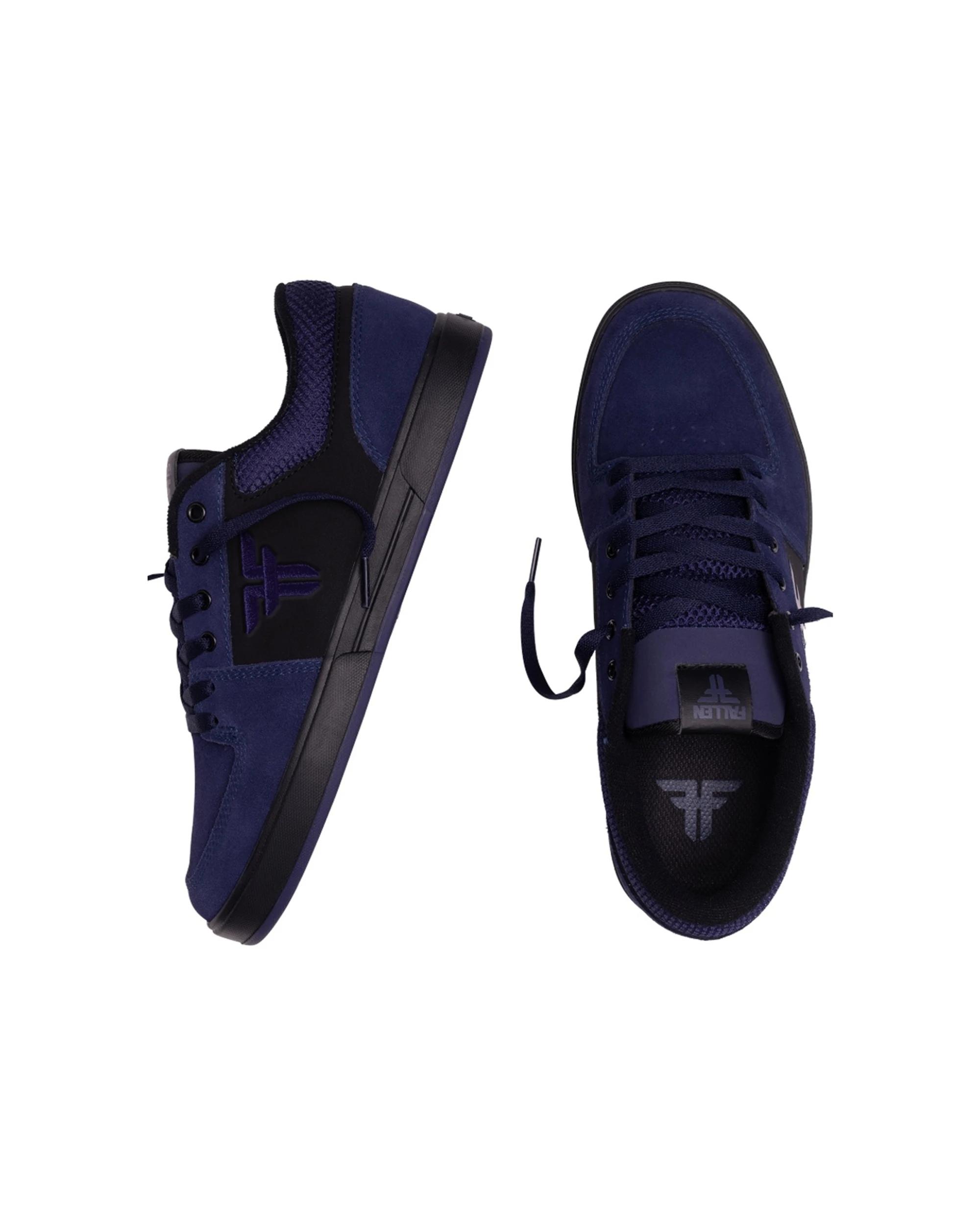 3 Fallen Footwear Patriot II Mens Casual Shoes Durable Cupsole BLACK/PURPLE, 3 of 6