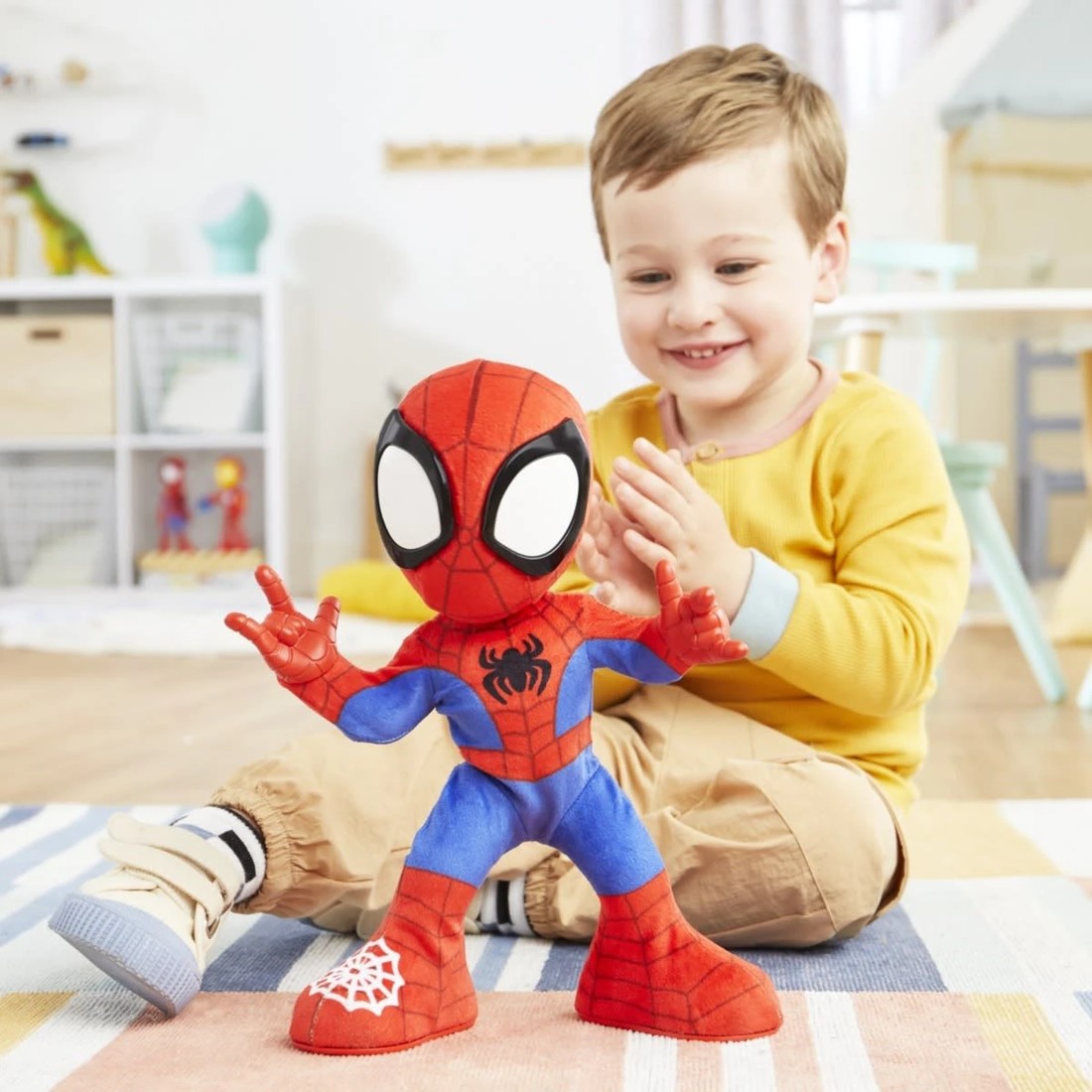 4 Disney Junior Marvel Spidey and His Amazing Friends Dance 'N Crawl Spidey, 4 of 5