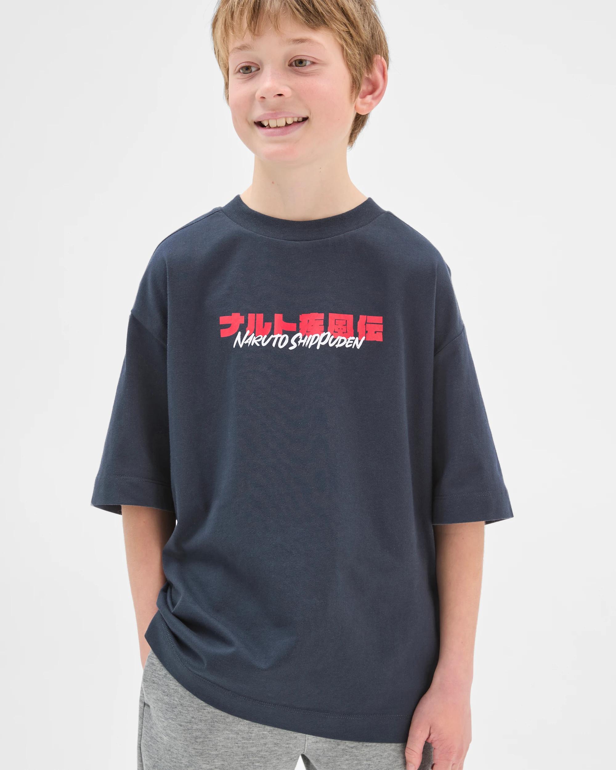 2 Naruto Oversized Printed T-Shirt CHARCOAL, 2 of 7