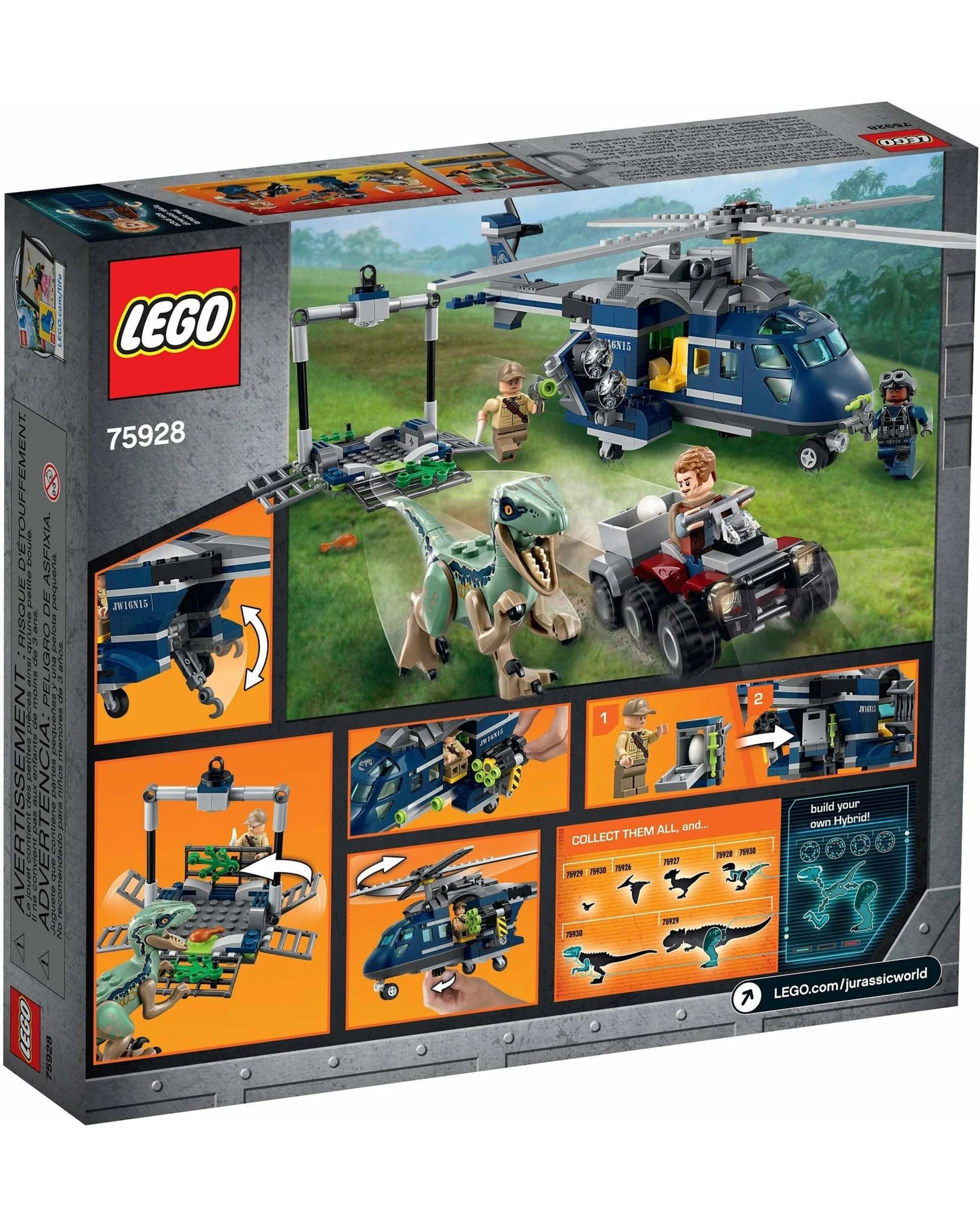 4 LEGO 75928 Blue's Helicopter Pursuit: Rescue Mission, 4 of 4