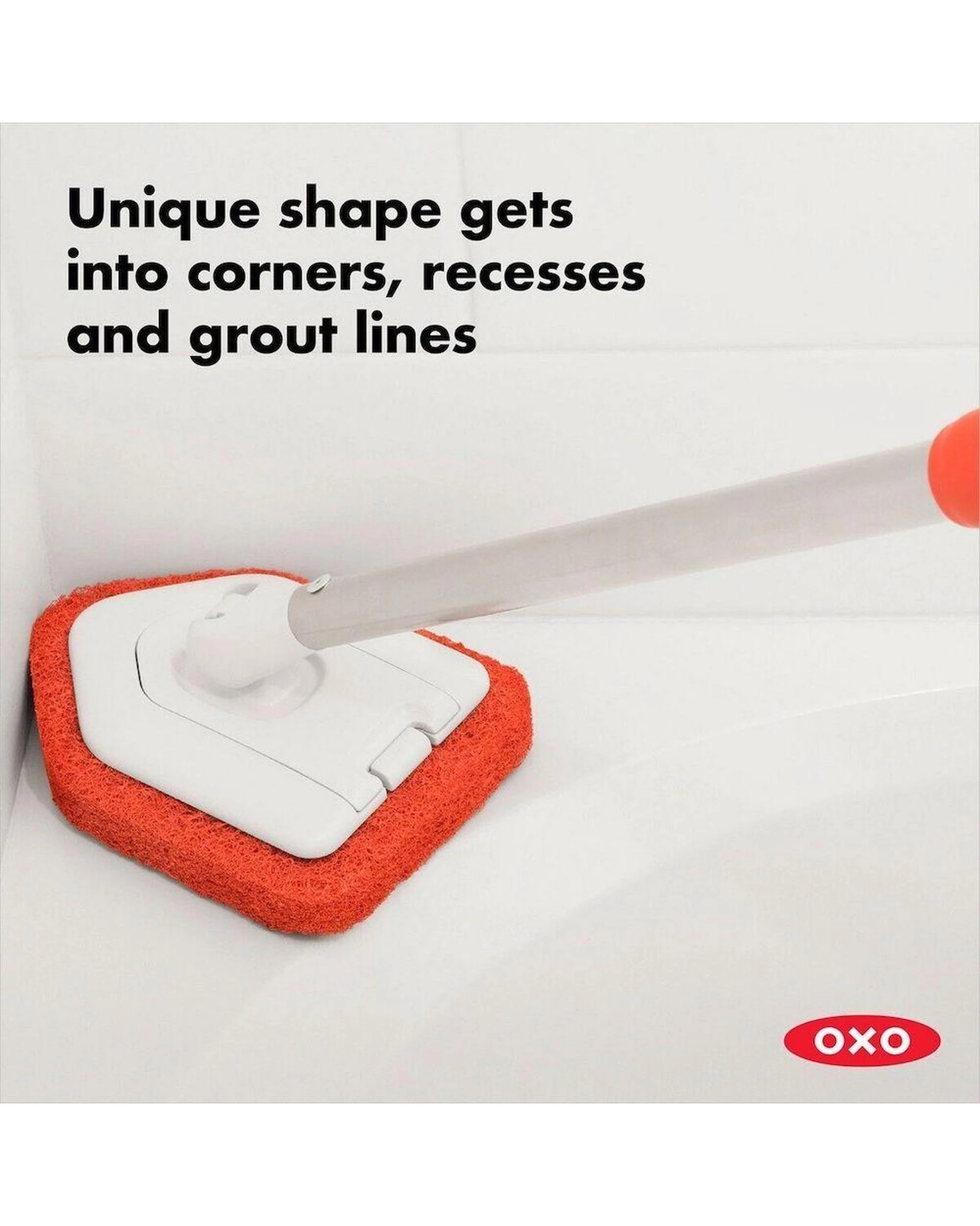 8 OXO Good Grips Extendable Tub & Tile Scrubber Soft Grip, 8 of 9