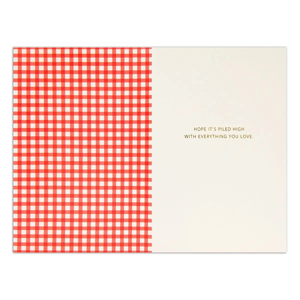 2 Hallmark Signature Birthday Card - Piled High Burger, 2 of 3