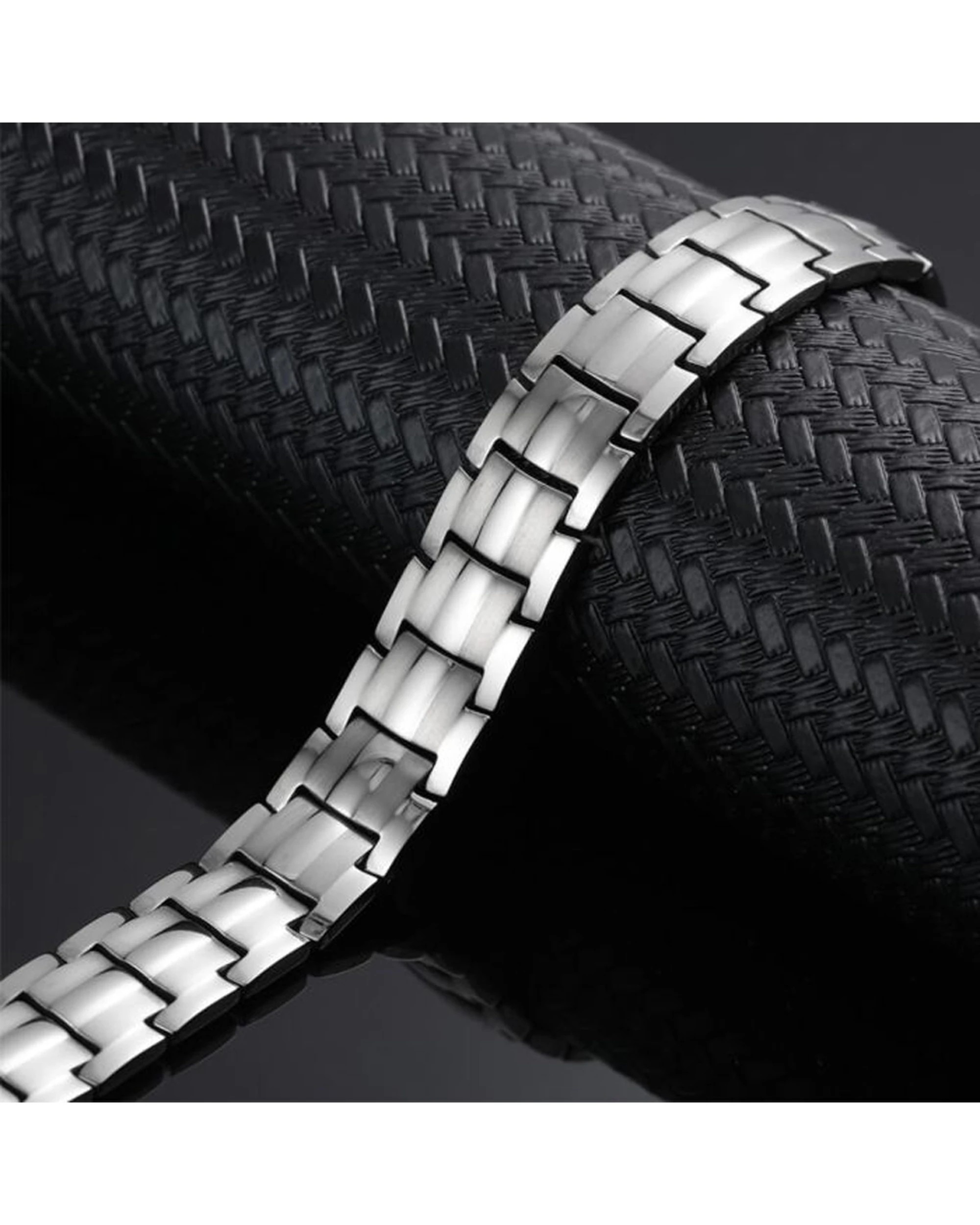 4 Activease Dick Wicks Titanium 4 Health Elements Bracelet One Size - Silver - Silver, 4 of 6