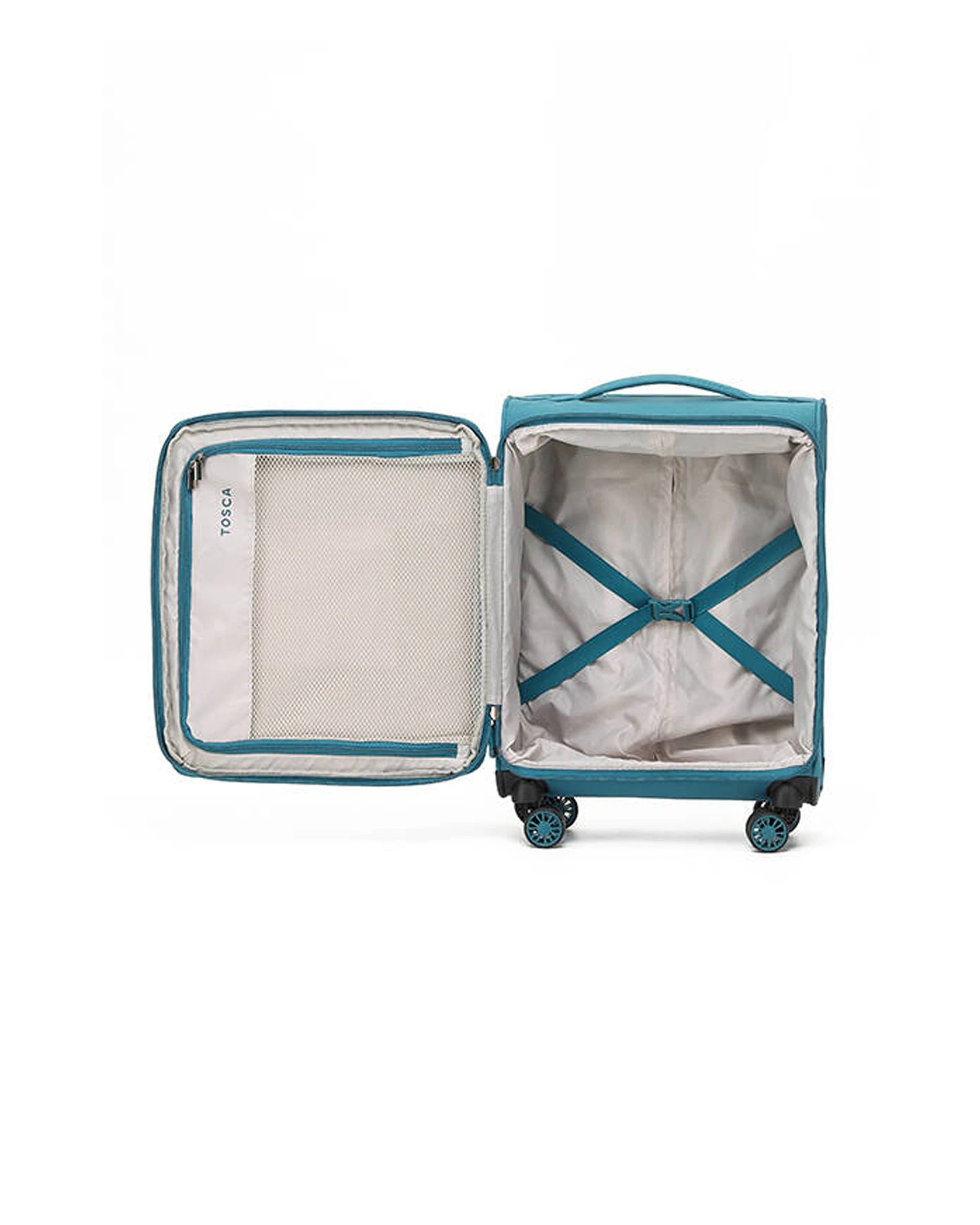 4 Tosca So-Lite 48L Suitcase Luggage Trolley - Blue, 4 of 5