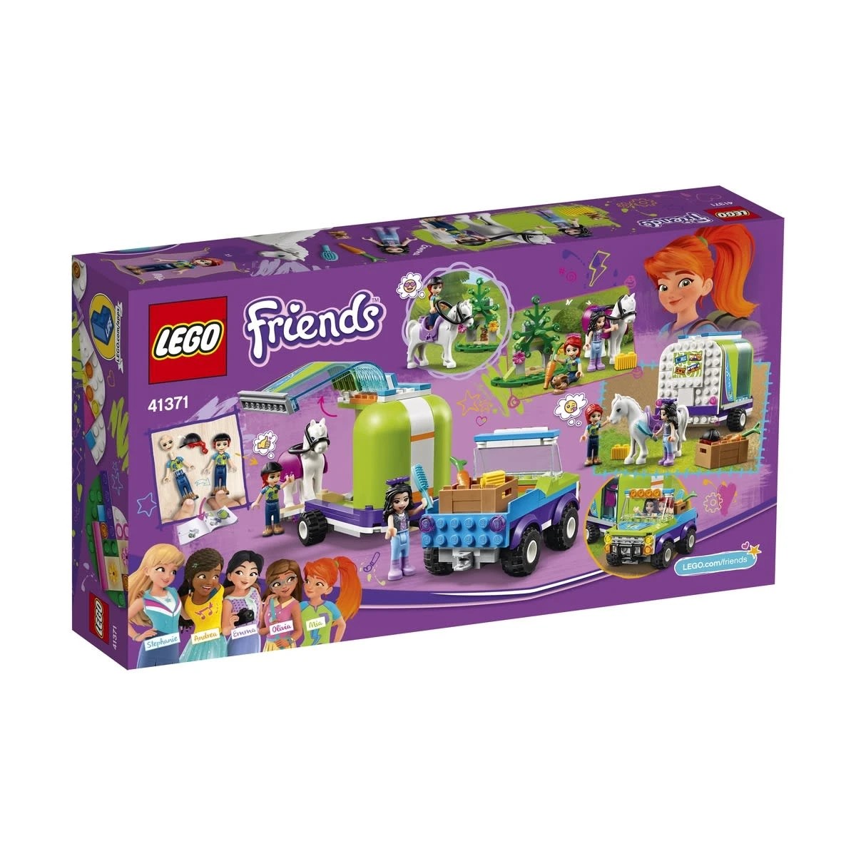 4 LEGO Friends Mia's Horse Trailer 41371, 4 of 5