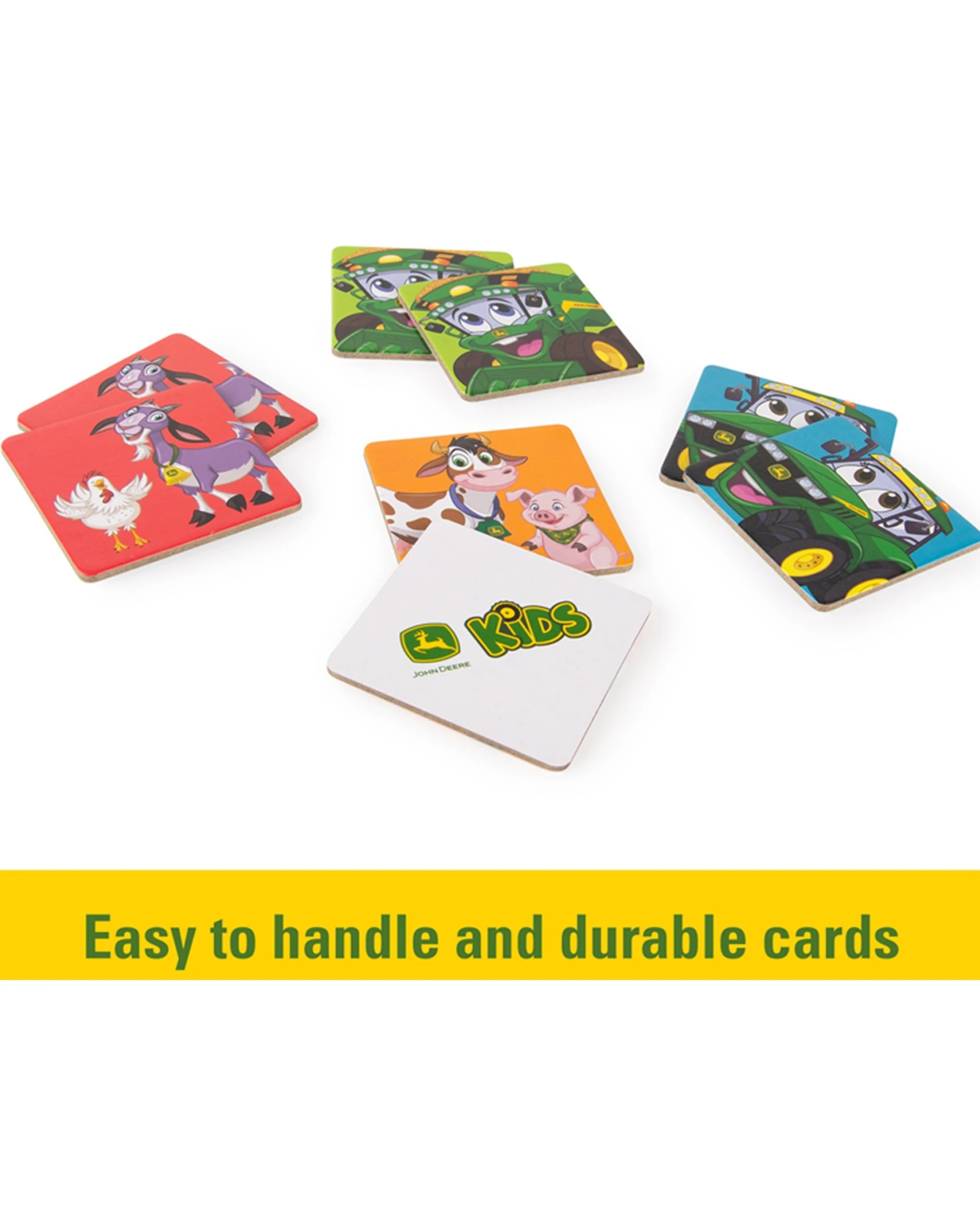 3 John Deere 54pc Kids Match Game Farm Theme Memory Cards 3 Years Plus Family Fun - Multi, 3 of 3
