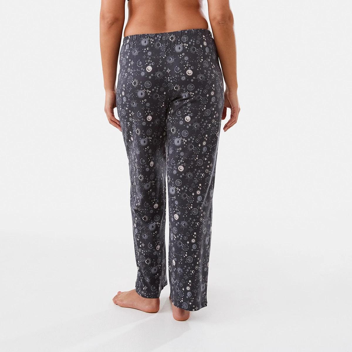 3 Printed Knit Pants Cosmos S, 3 of 5