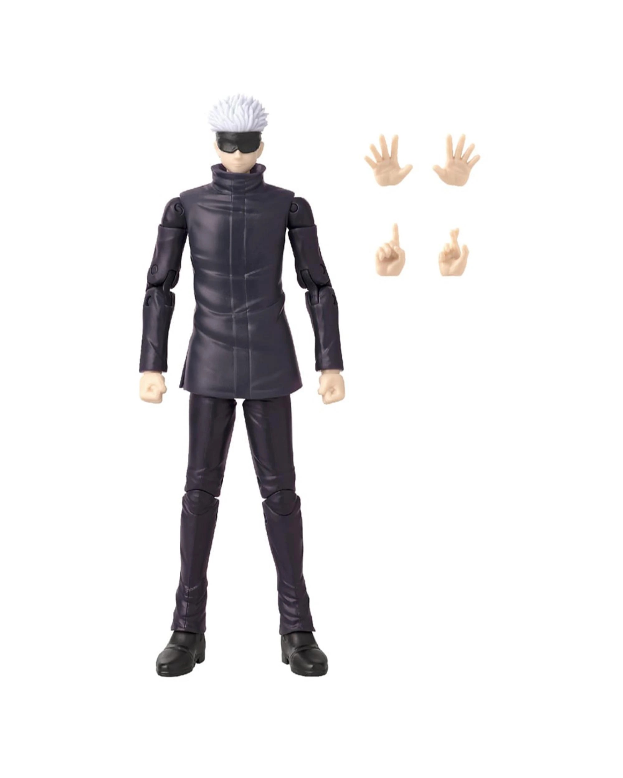 2 Bandai Anime Heroes Jujutsu Kaisen Satoru Gojo Figure, 2 of 6