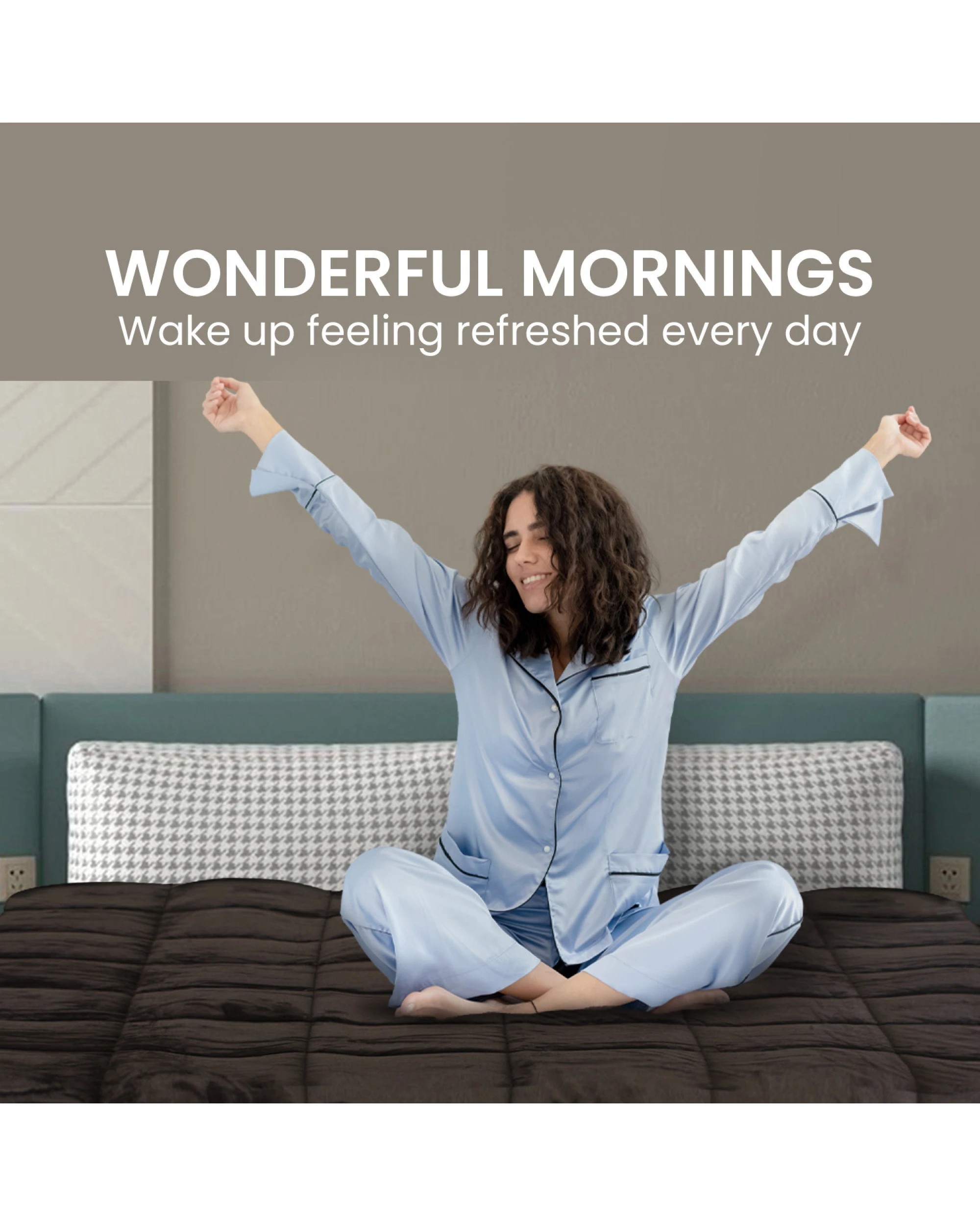 7 Laura Hill 500gsm Faux Mink Quilt Comforter Doona
 - King Bed, 7 of 10