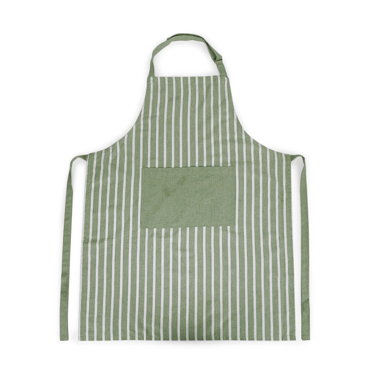 1 Green Chambray Apron, 1 of 5