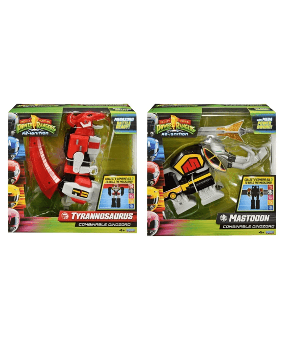 Mighty Morphin Power Rangers Re-Ignition Combinable Dinozord Toy - Assorted
