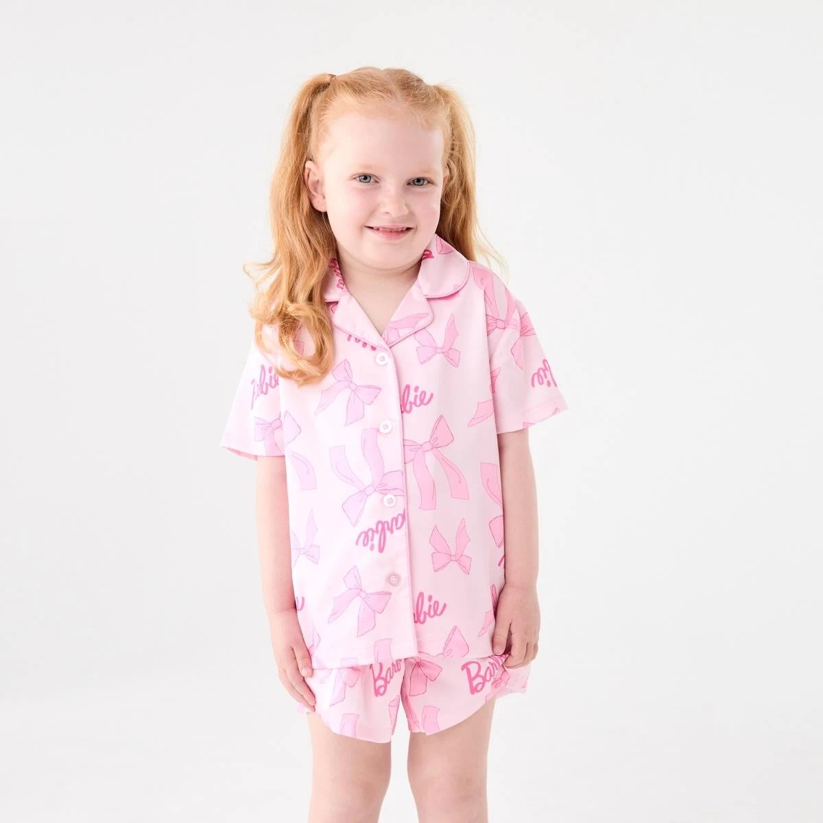 1 Barbie License Satin Pyjama Set BARBIE, 1 of 9