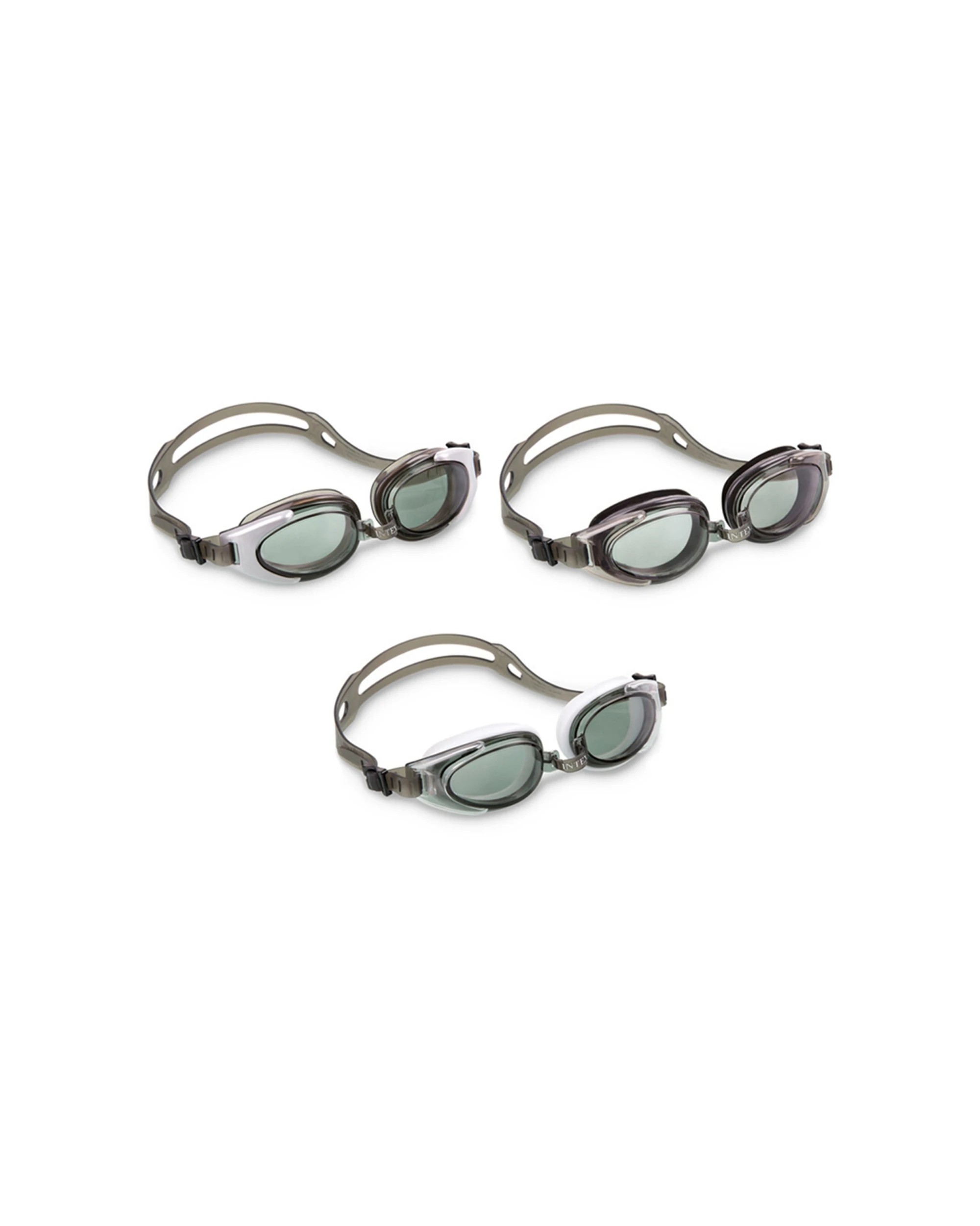 5 Intex Water Sport Goggles Kids/Children 14+ - Grey, 5 of 5