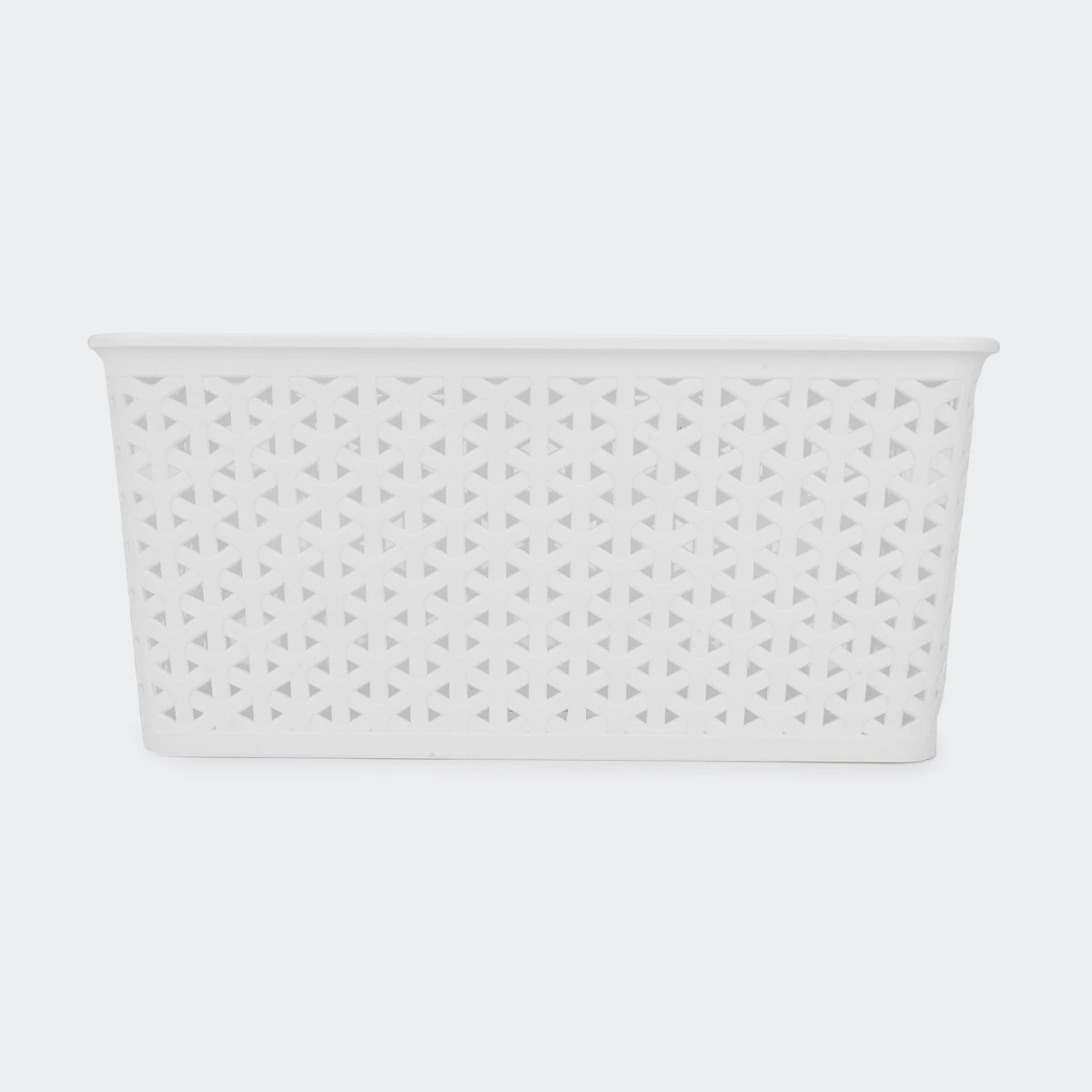 3 Storage Container with Lid Small - White, 3 of 7