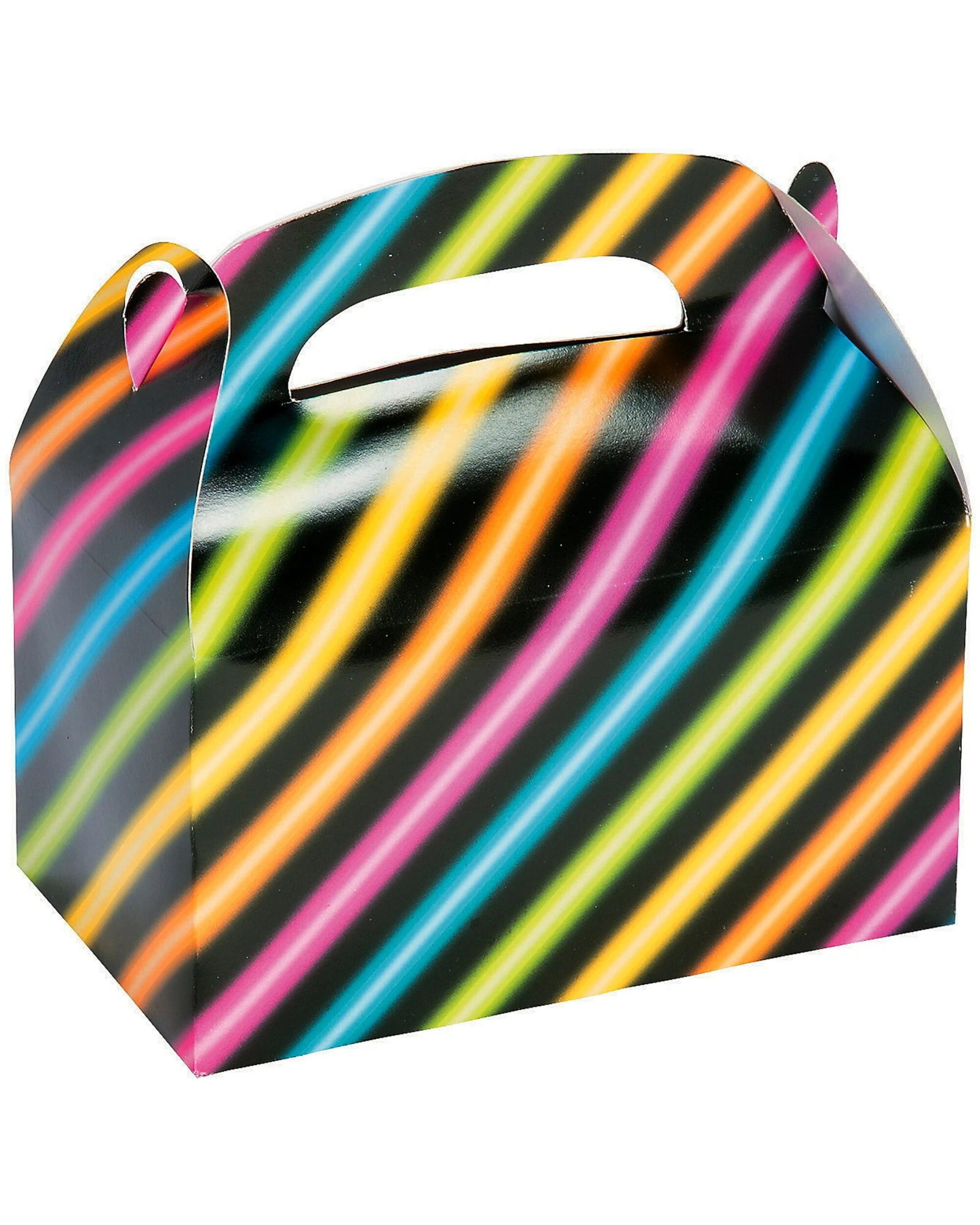 1 Partyrama Neon Glow Party Lolly/Treat Boxes Pack of 12, 1 of 1