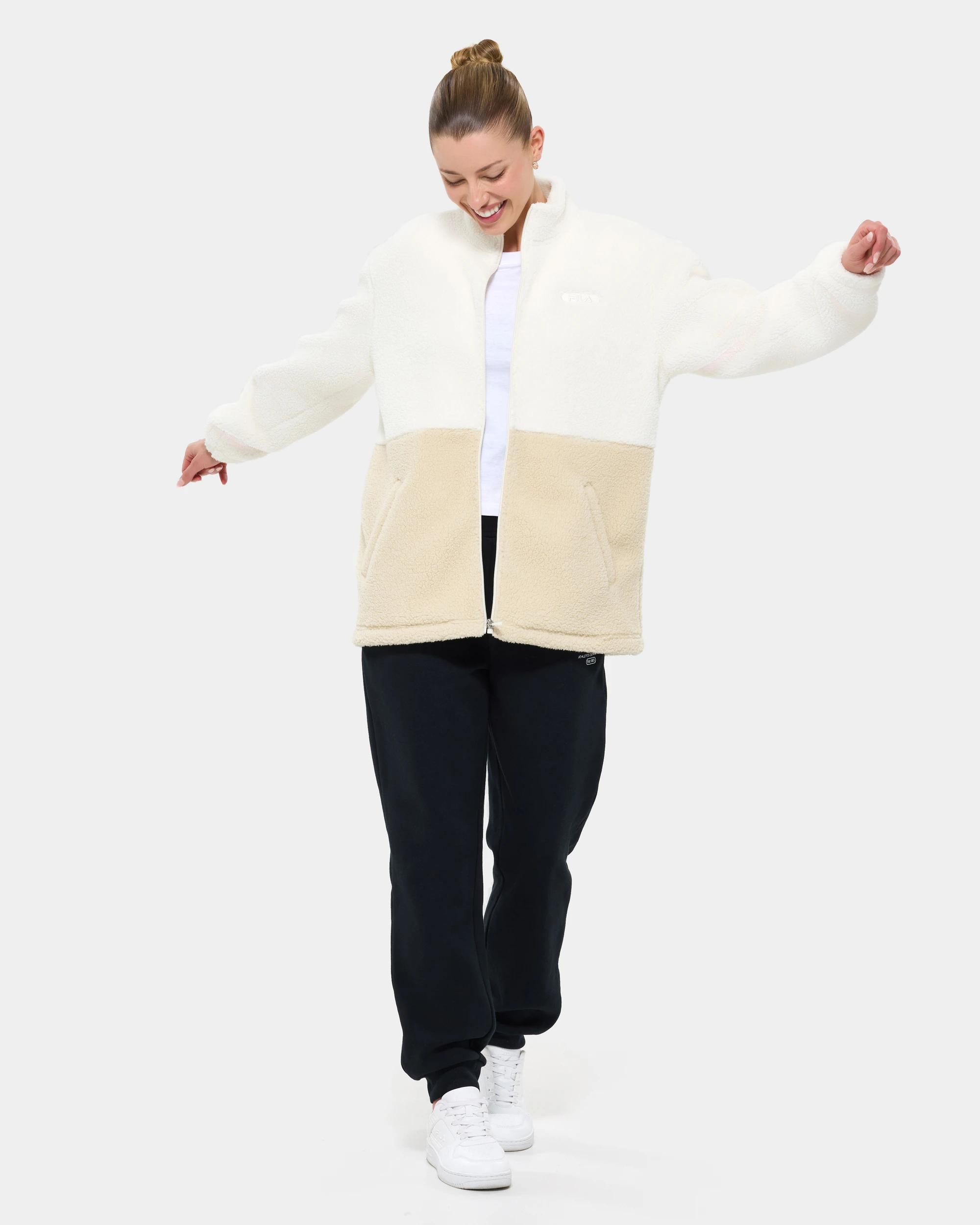 7 Fila Victoria Teddy Jacket GARDENIA, 7 of 7