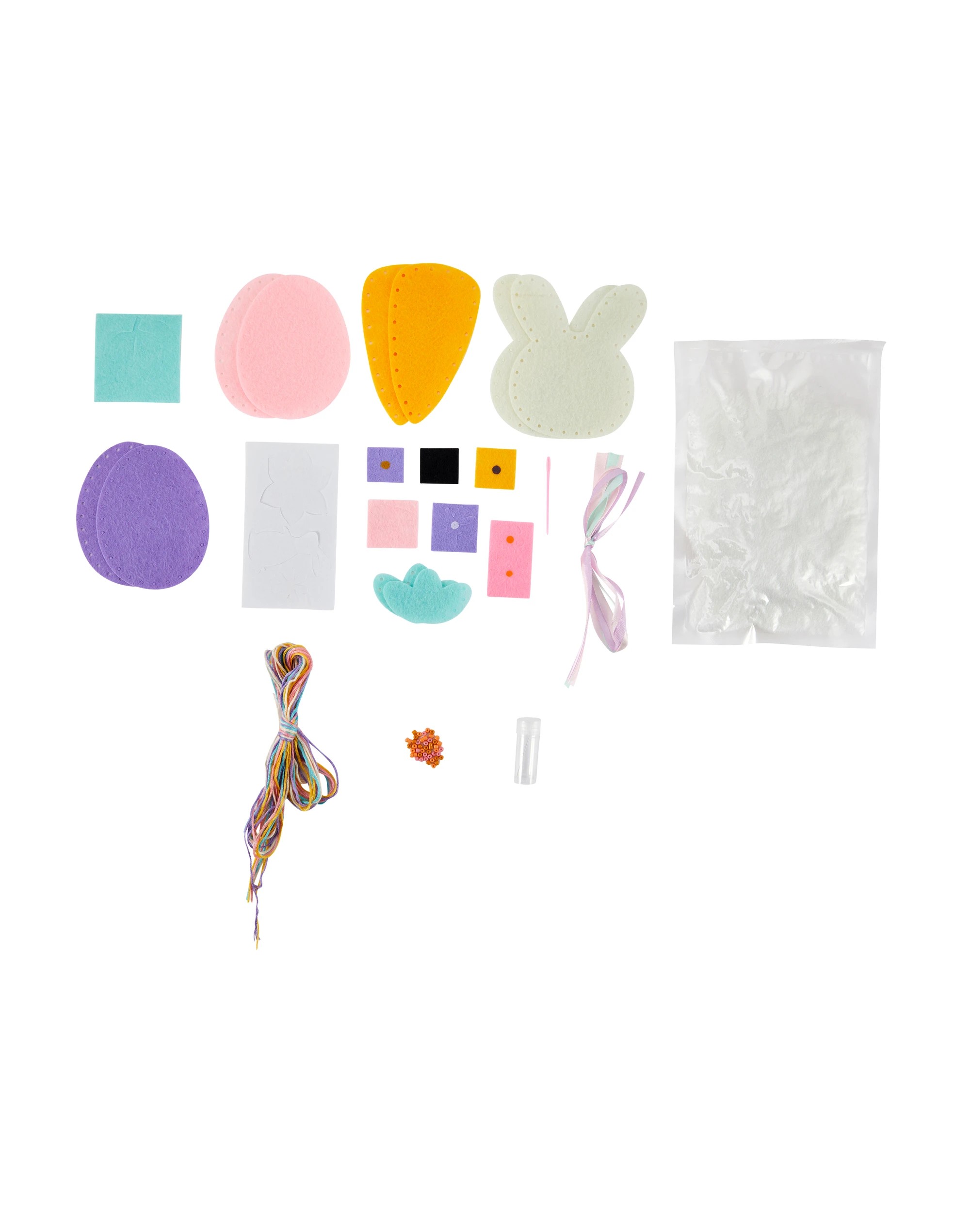 2 Easter Craft Felt Decorations, 2 of 3