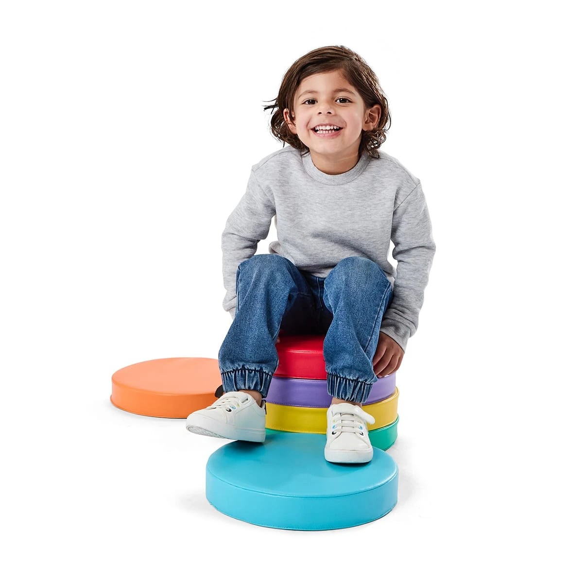 2 6 Pack Soft Play Round Mats, 2 of 10