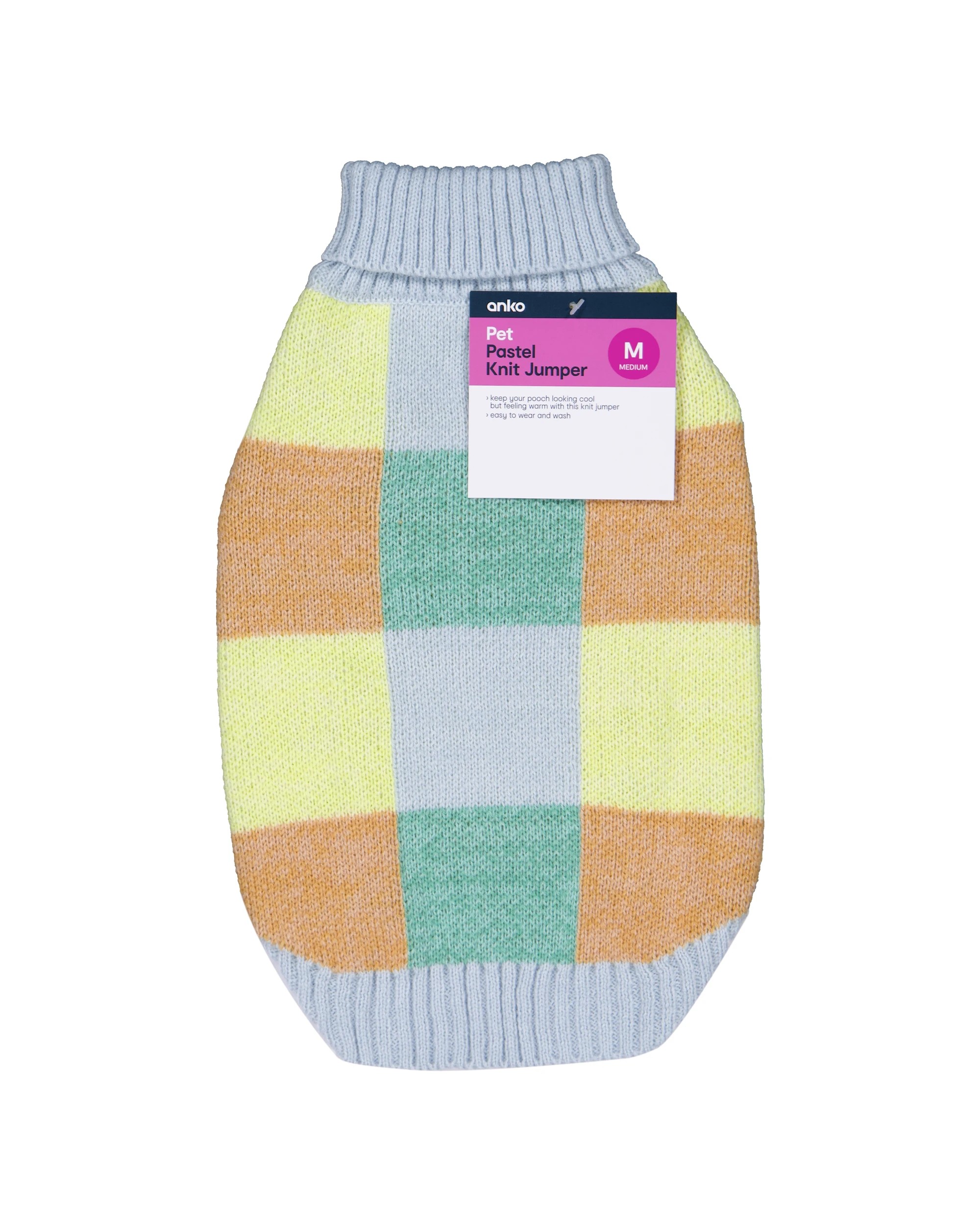 8 Pet Pastel Knit Jumper - Medium, 8 of 8