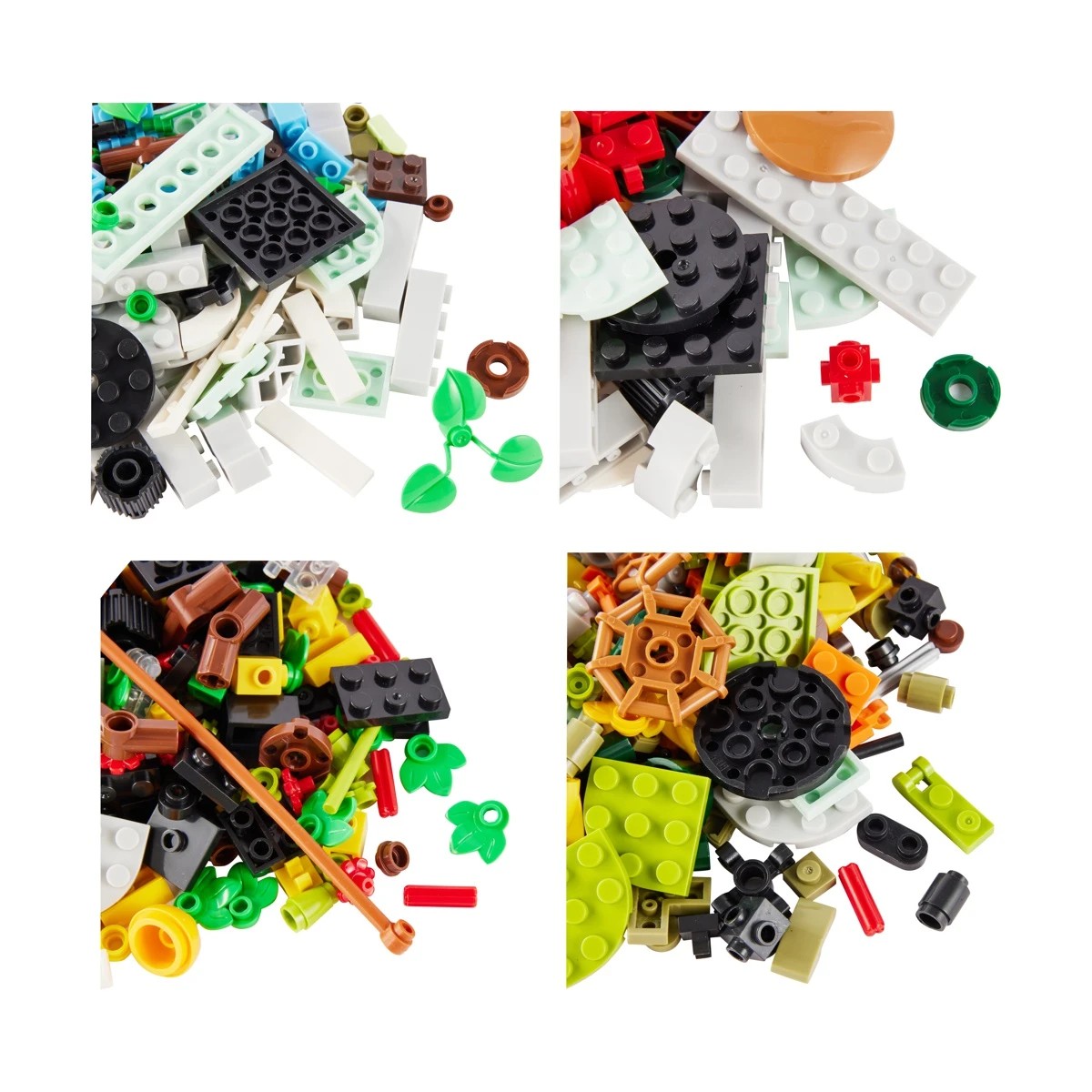 9 Mini Blocks Flower Series: Plant with Insect - Assorted, 9 of 10