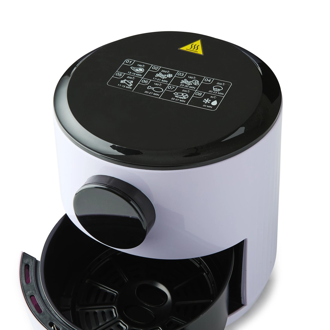 8 1.2L Mini Air Fryer - Lilac, 8 of 9