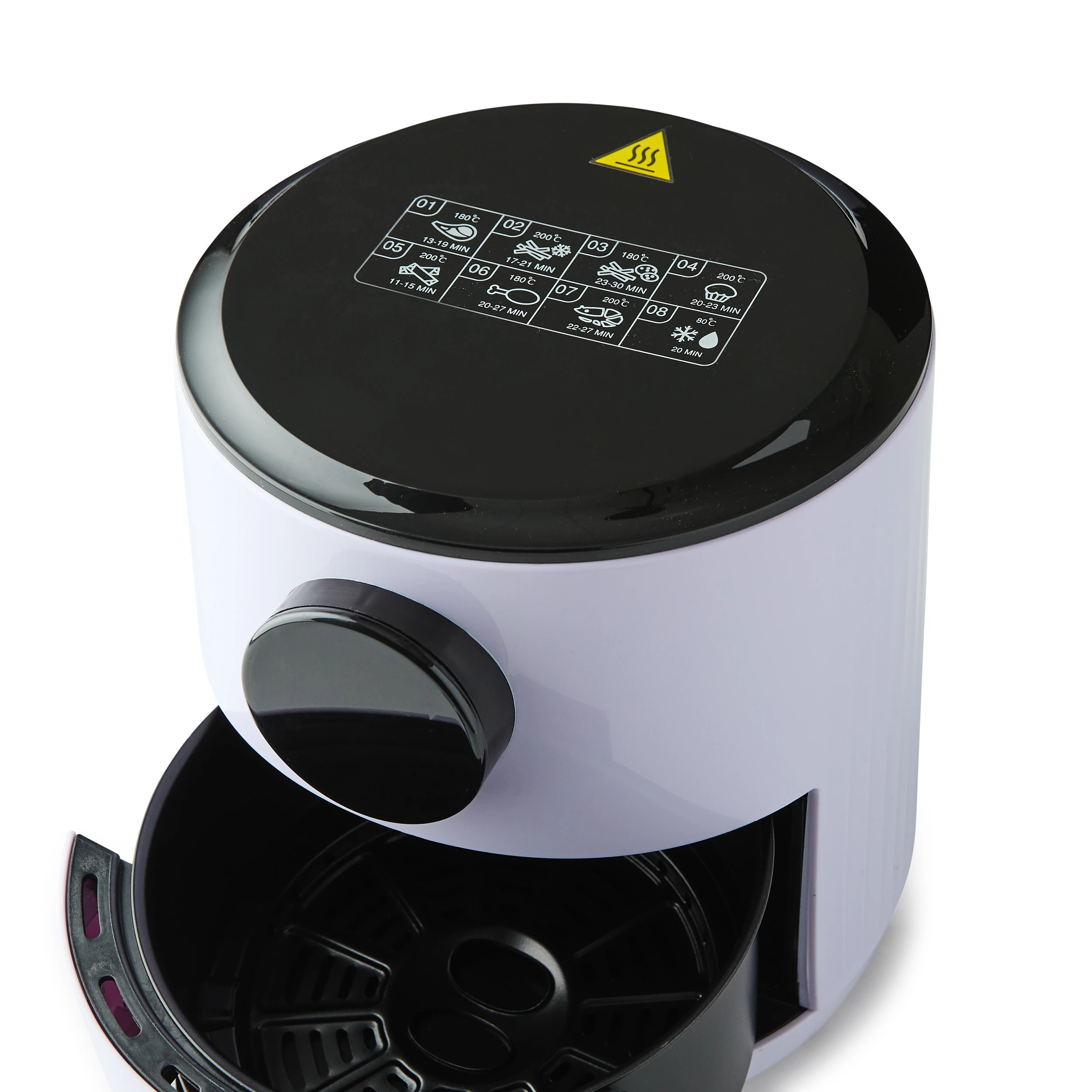 8 1.2L Mini Air Fryer - Lilac, 8 of 9