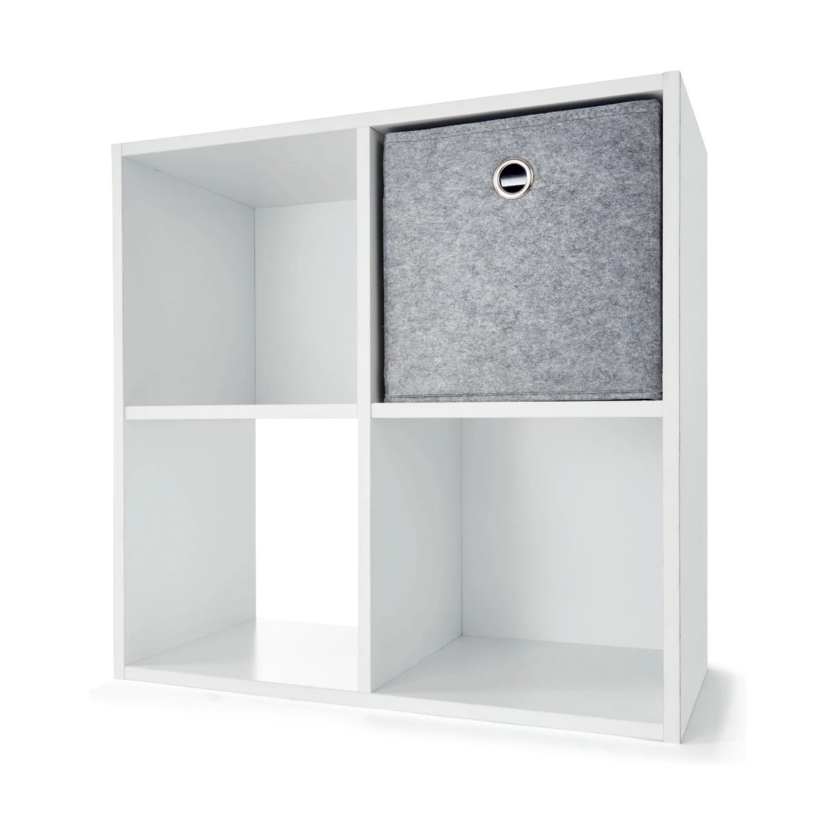 2 Collapsible Storage Cube - Grey, 2 of 3