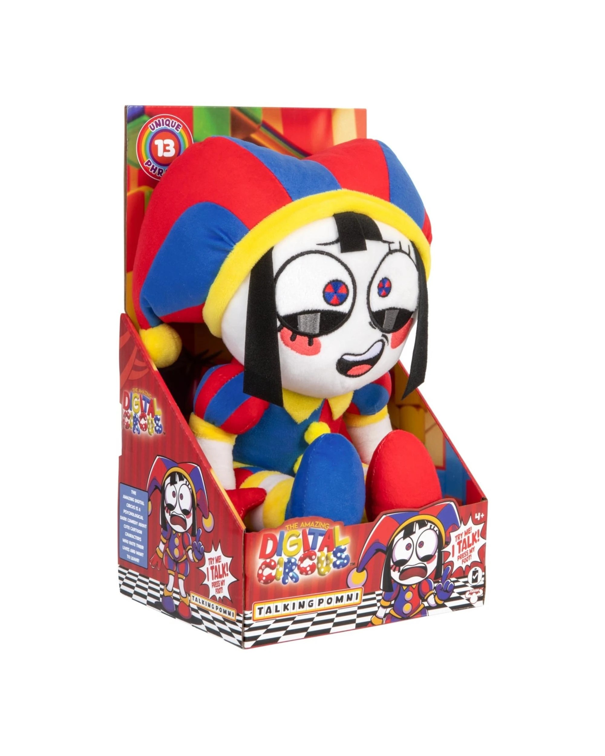 5 The Amazing Digital Circus Pomni Sound Effects Plush, 5 of 7