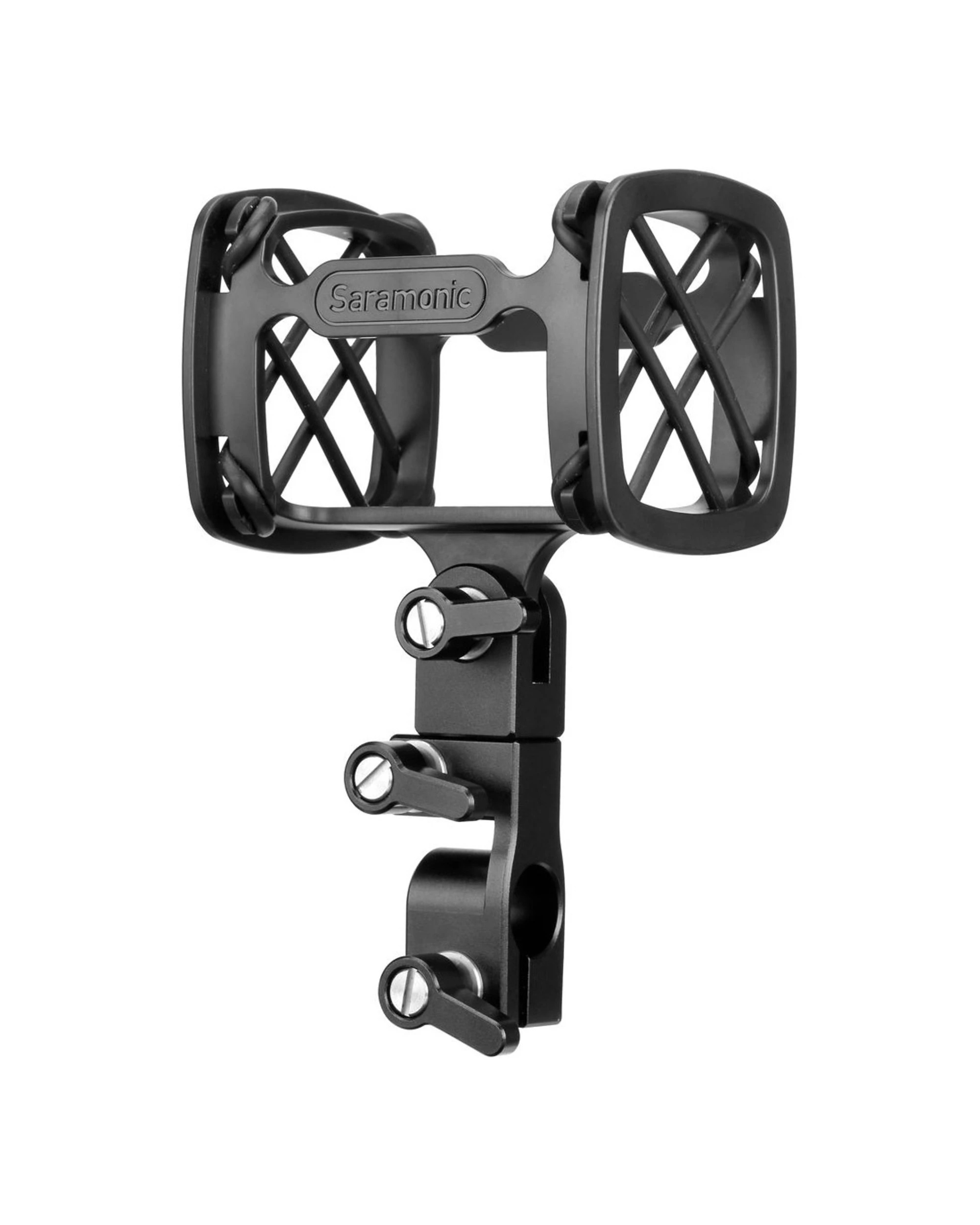 3 Saramonic SR-SMC11 Professional Universal Shockmount for Shotgun Microphones on Camera Rigs/Cages - Black, 3 of 5