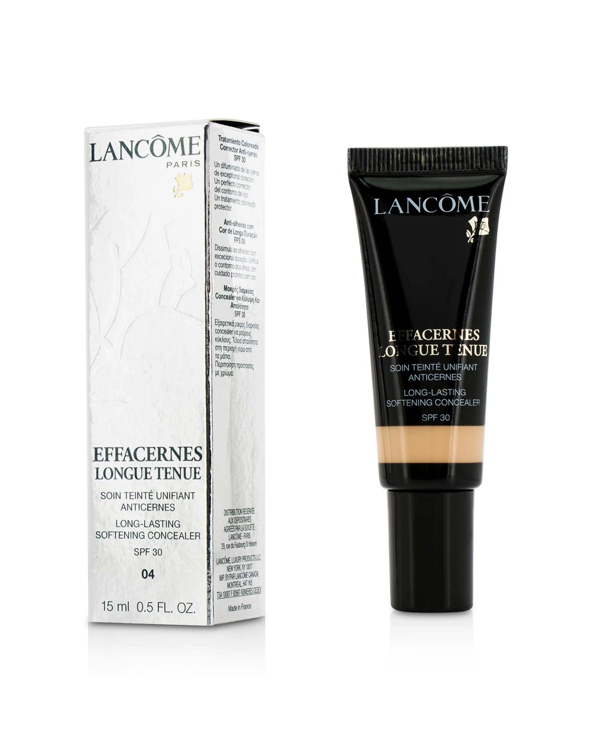 4 Lancome Effacernes Long Lasting Softening Concealer SPF30 - #03 Beige Ambre  15ml/0.5oz - Beige, 4 of 4